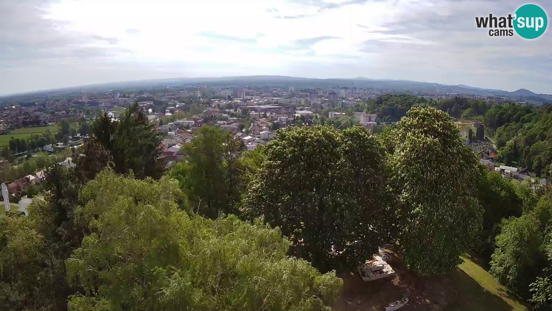 Webcam Karlovac Dubovac Castle – Live View of Karlovac’s Historic Landmark