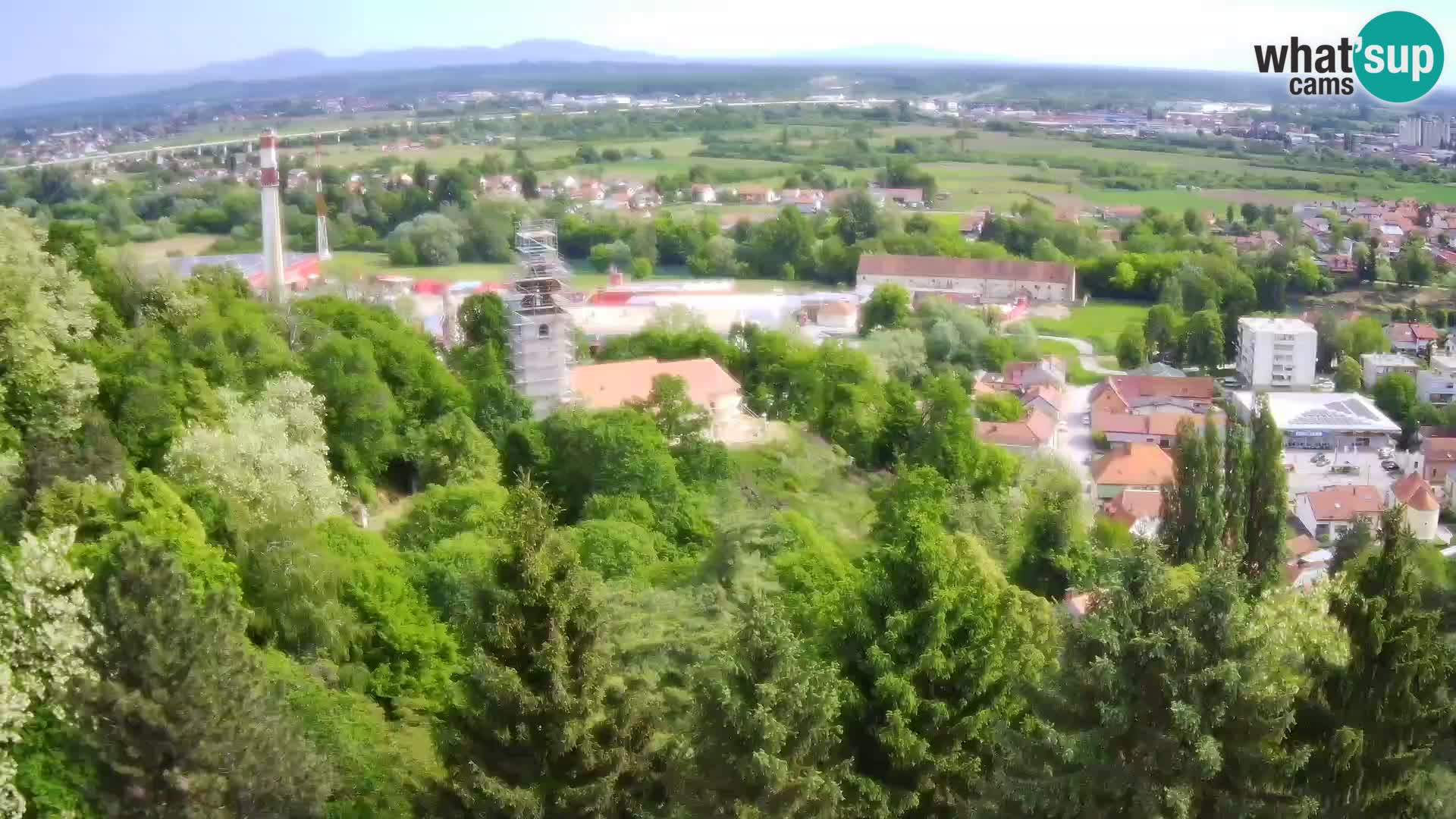Webcam Karlovac Dubovac Castle – Live View of Karlovac’s Historic Landmark