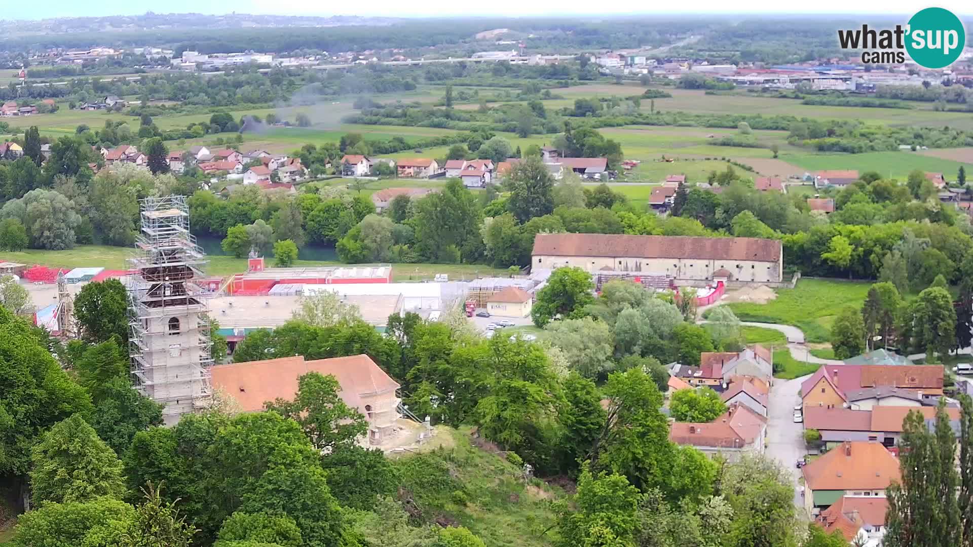 Webcam Karlstadt Burg Dubovac – Liveblick auf das historische Wahrzeichen