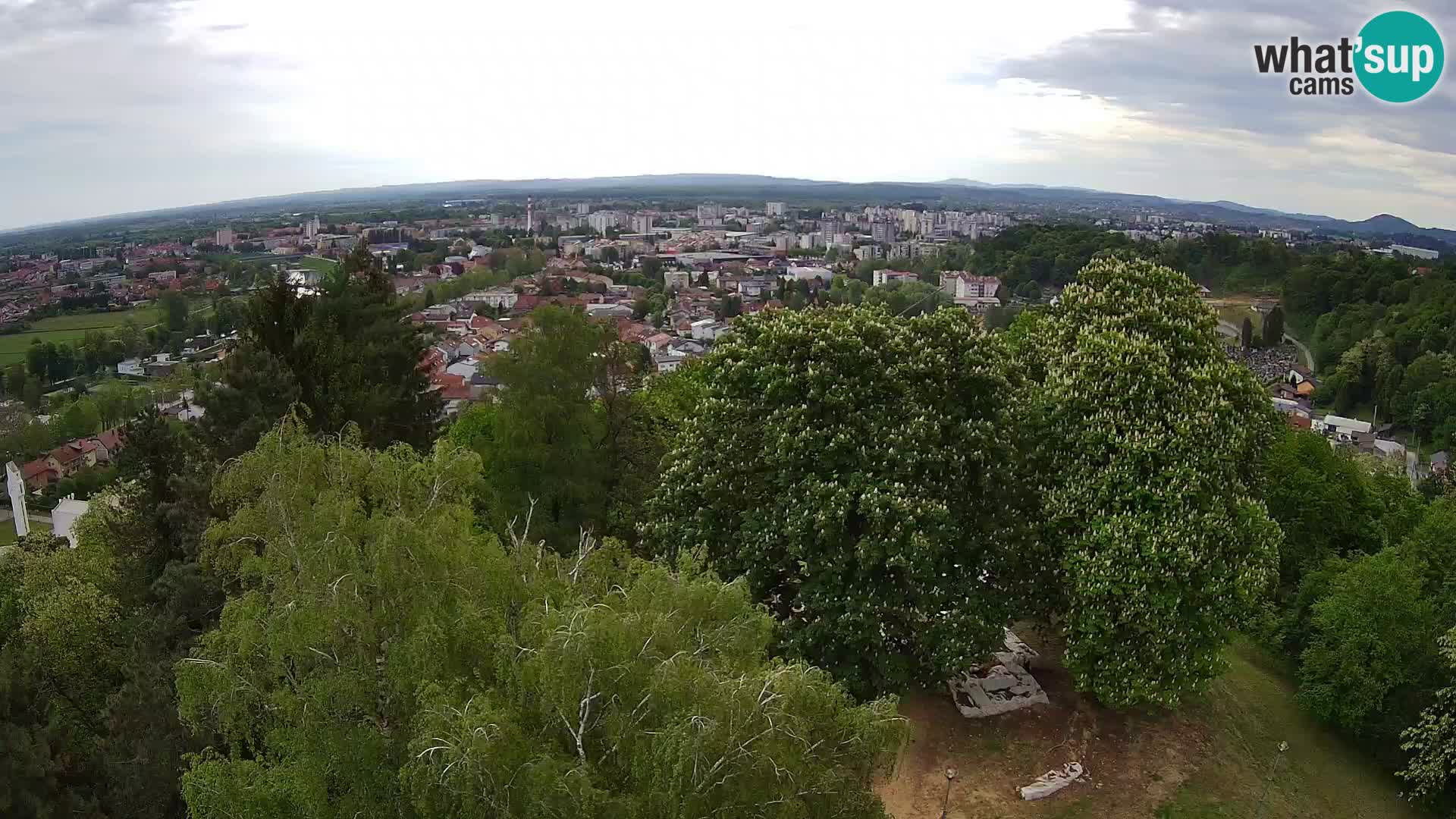 Webcam Karlovac Château Dubovac – Vue en direct de ce monument historique