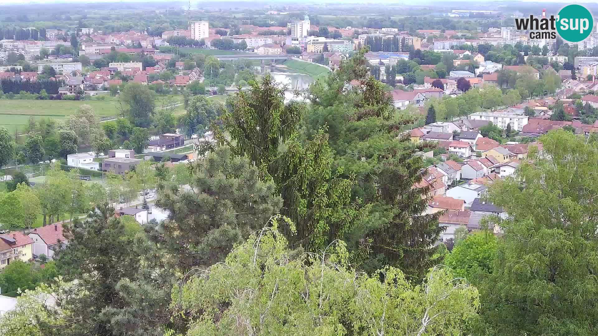Webcam Karlovac Dubovac Castle – Live View of Karlovac’s Historic Landmark