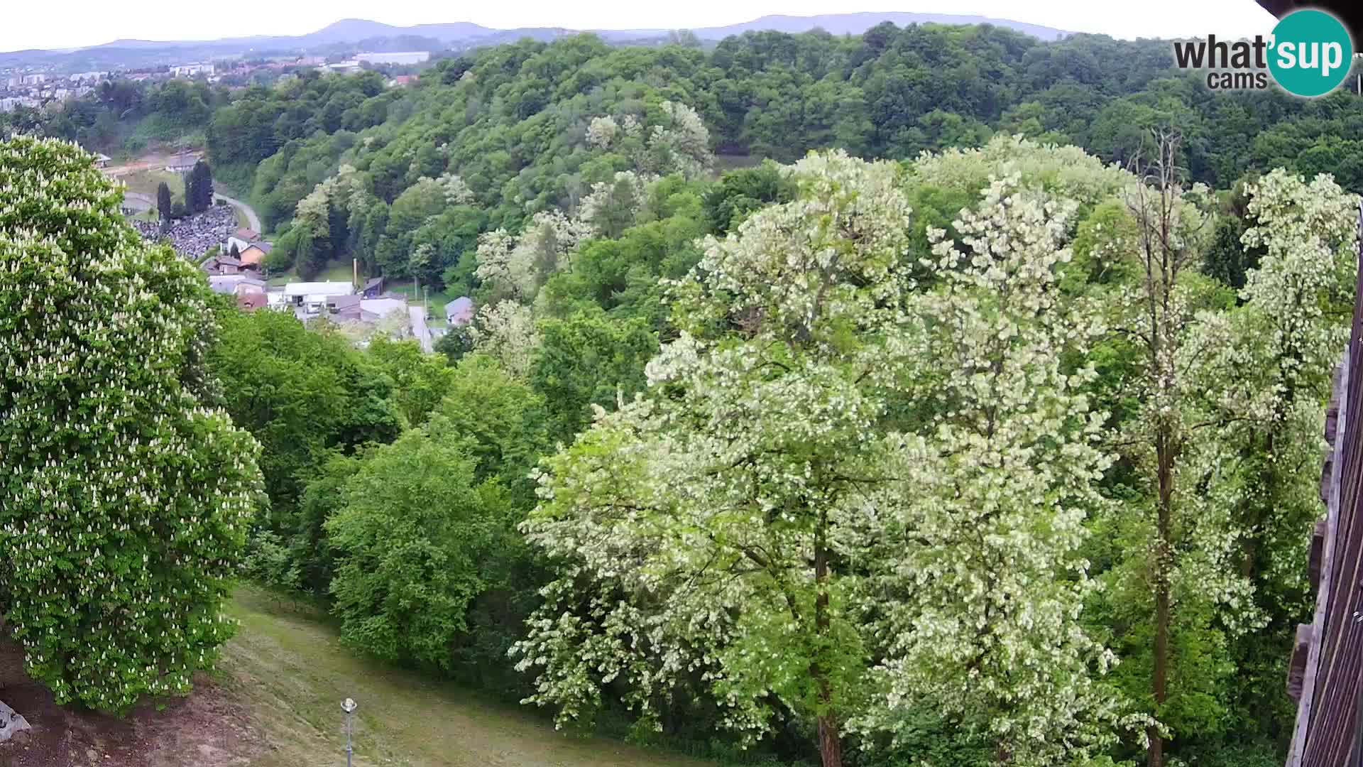 Web kamera Karlovac – Dvorac Dubovac uživo