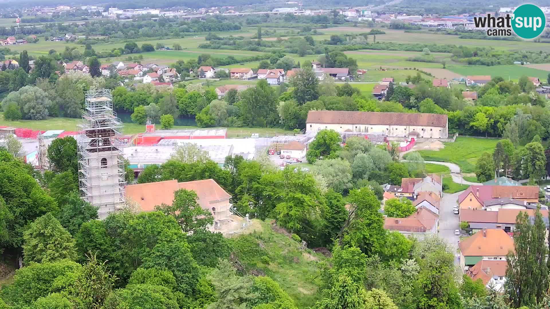 Webcam Karlovac Dubovac Castle – Live View of Karlovac’s Historic Landmark
