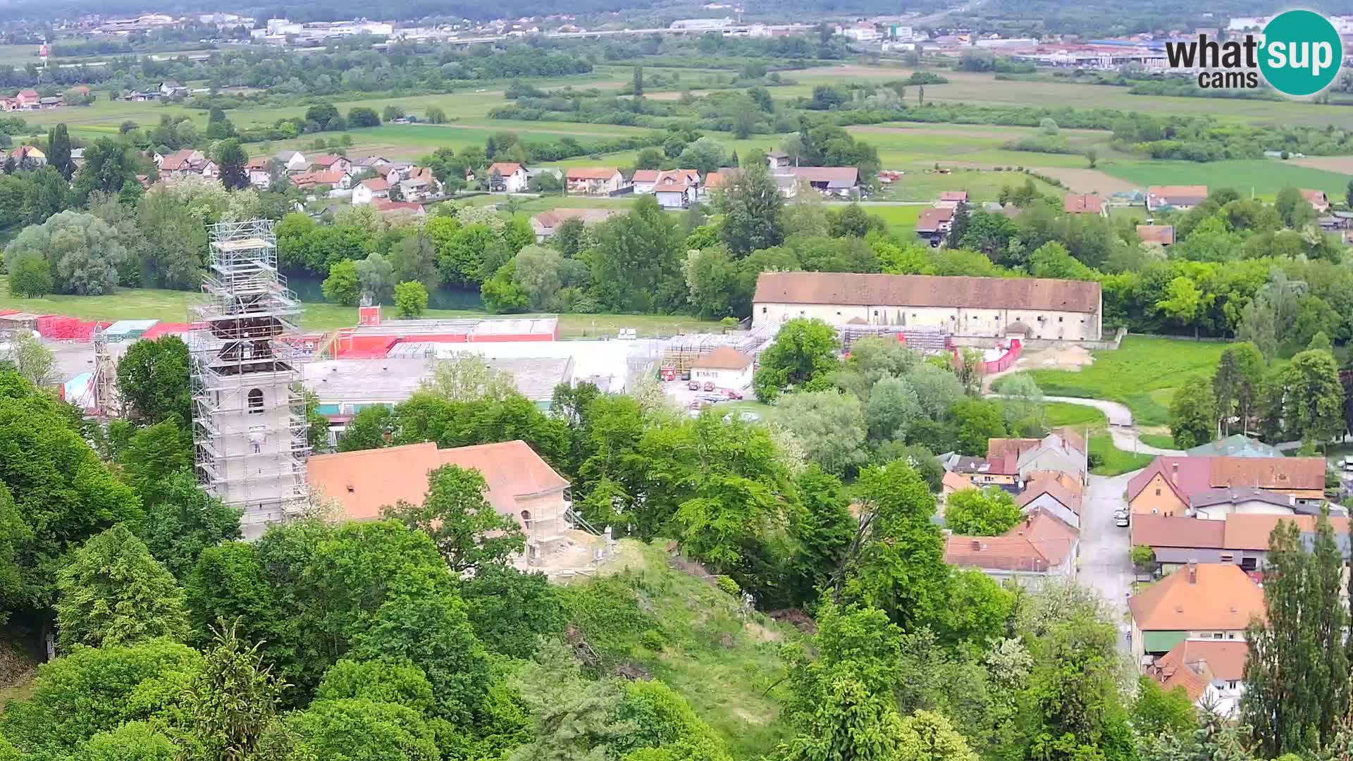Webcam Karlovac Dubovac Castle – Live View of Karlovac’s Historic Landmark