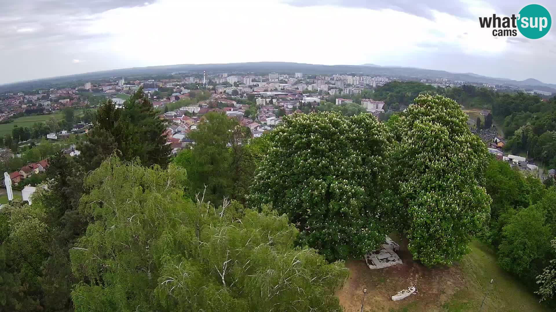 Webcam Karlovac Dubovac Castle – Live View of Karlovac’s Historic Landmark