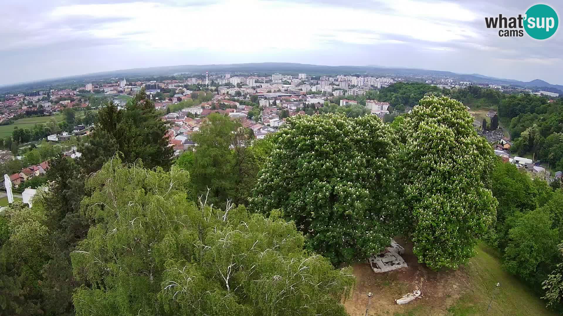 Webcam Karlovac Dubovac Castle – Live View of Karlovac’s Historic Landmark