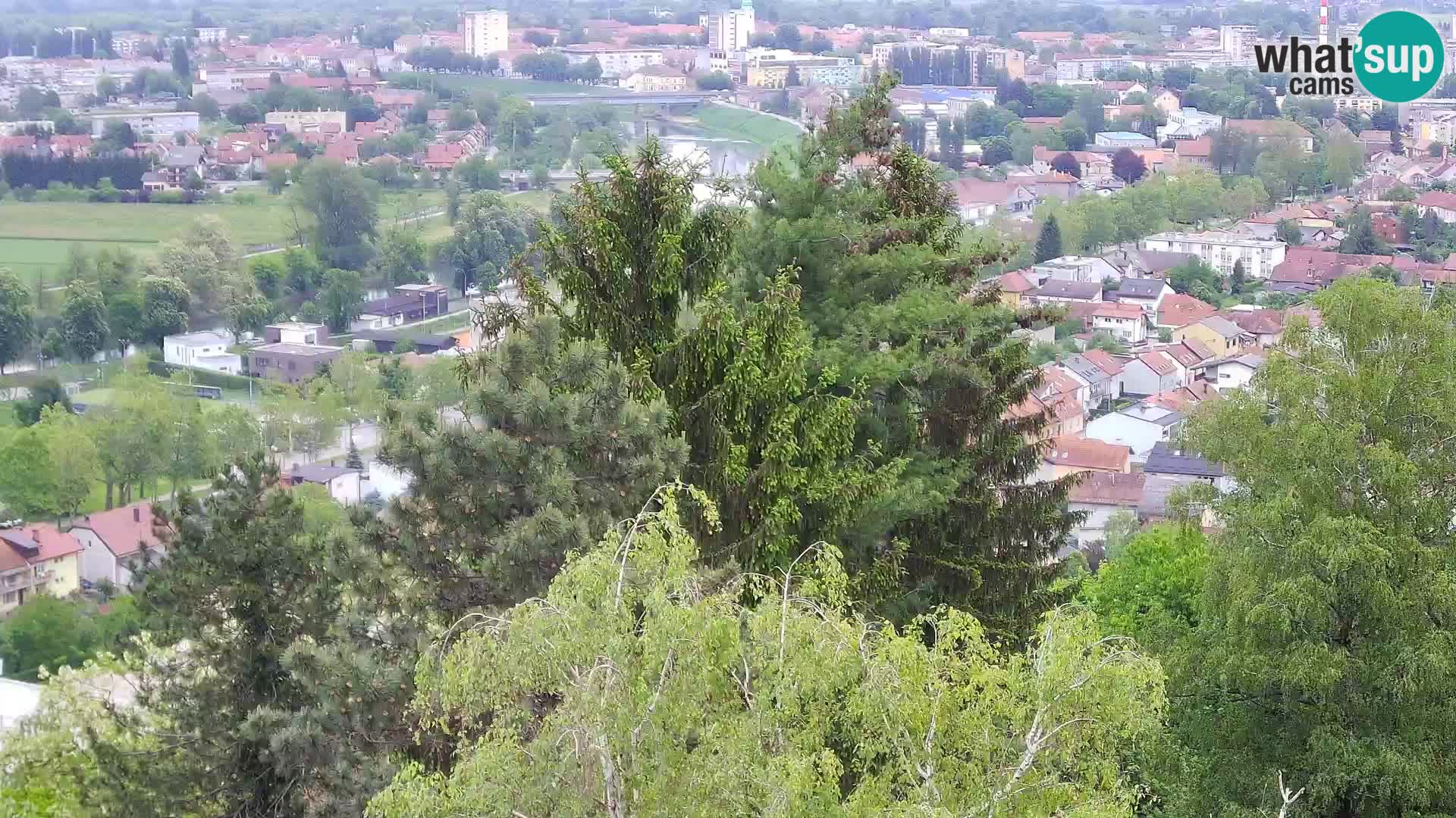 Web kamera Karlovac – Dvorac Dubovac uživo