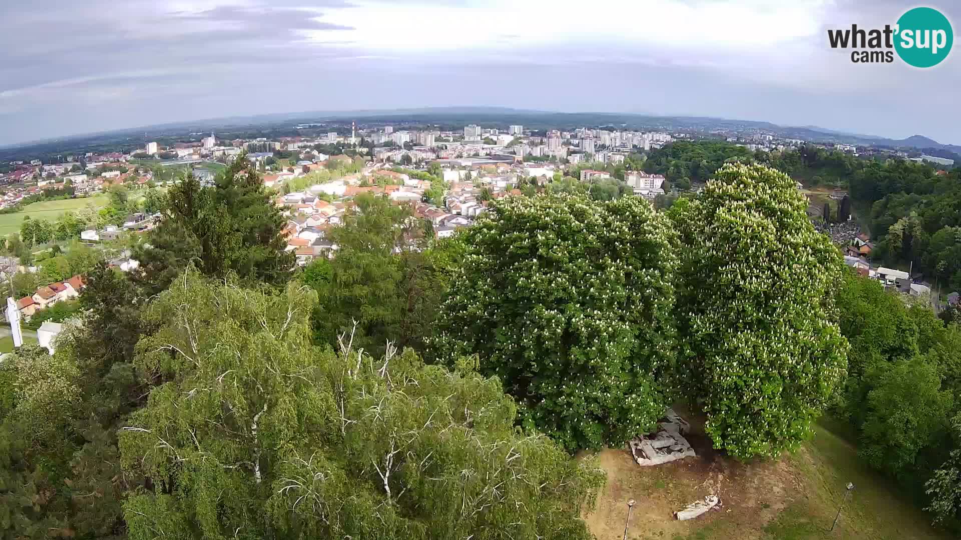 Webcam Karlovac Dubovac Castle – Live View of Karlovac’s Historic Landmark