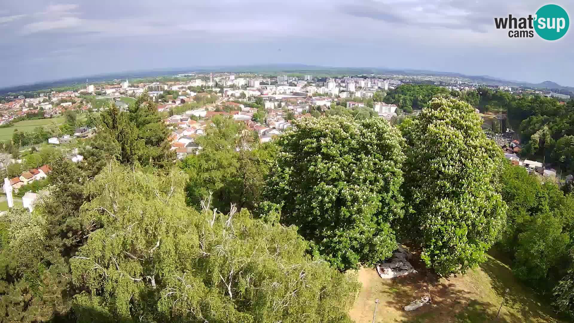 Webcam Karlovac Dubovac Castle – Live View of Karlovac’s Historic Landmark