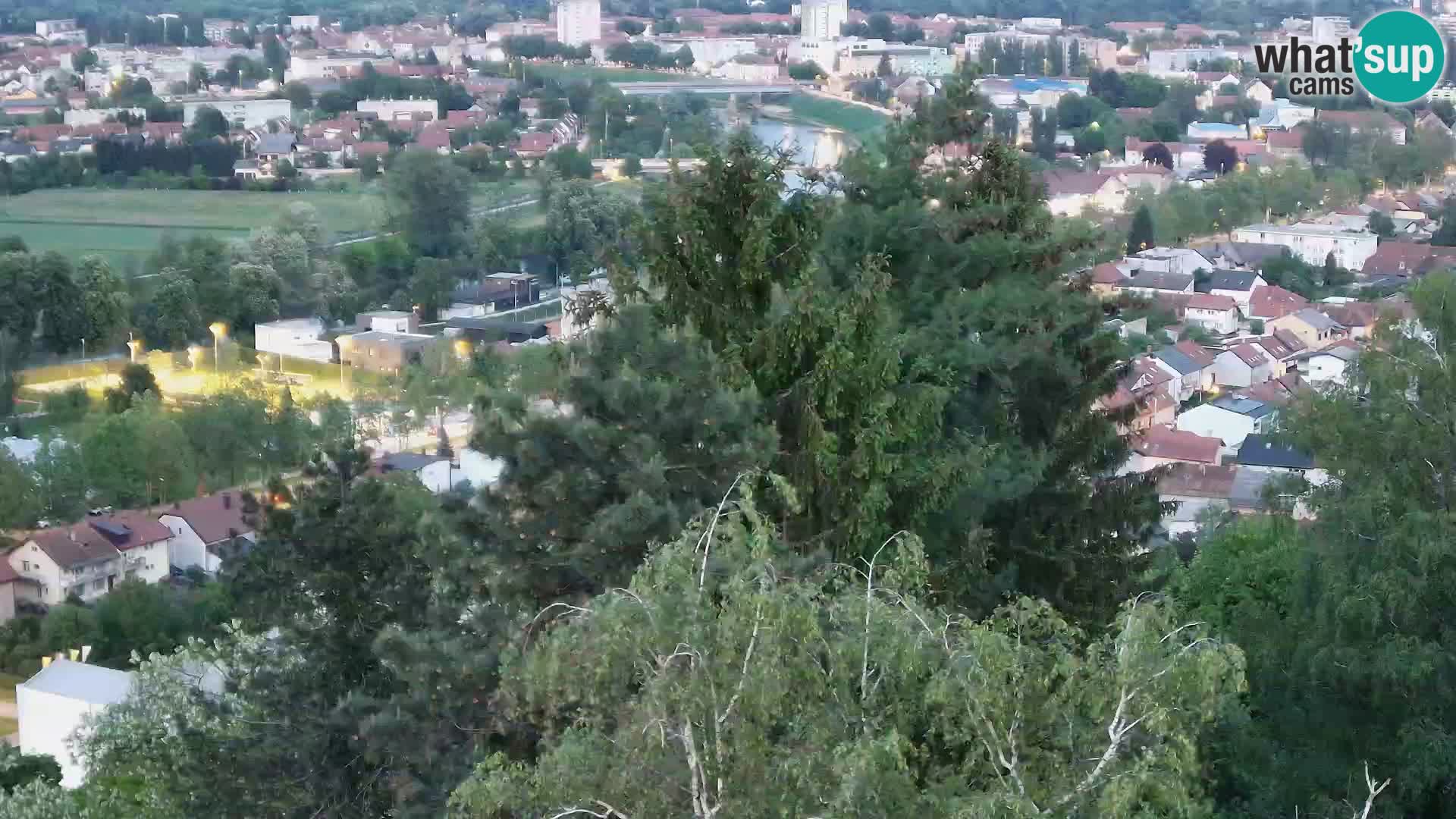 Webcam Karlovac Château Dubovac – Vue en direct de ce monument historique