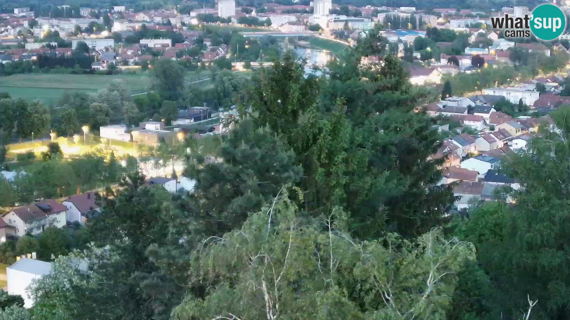 Web kamera Karlovac – Dvorac Dubovac uživo