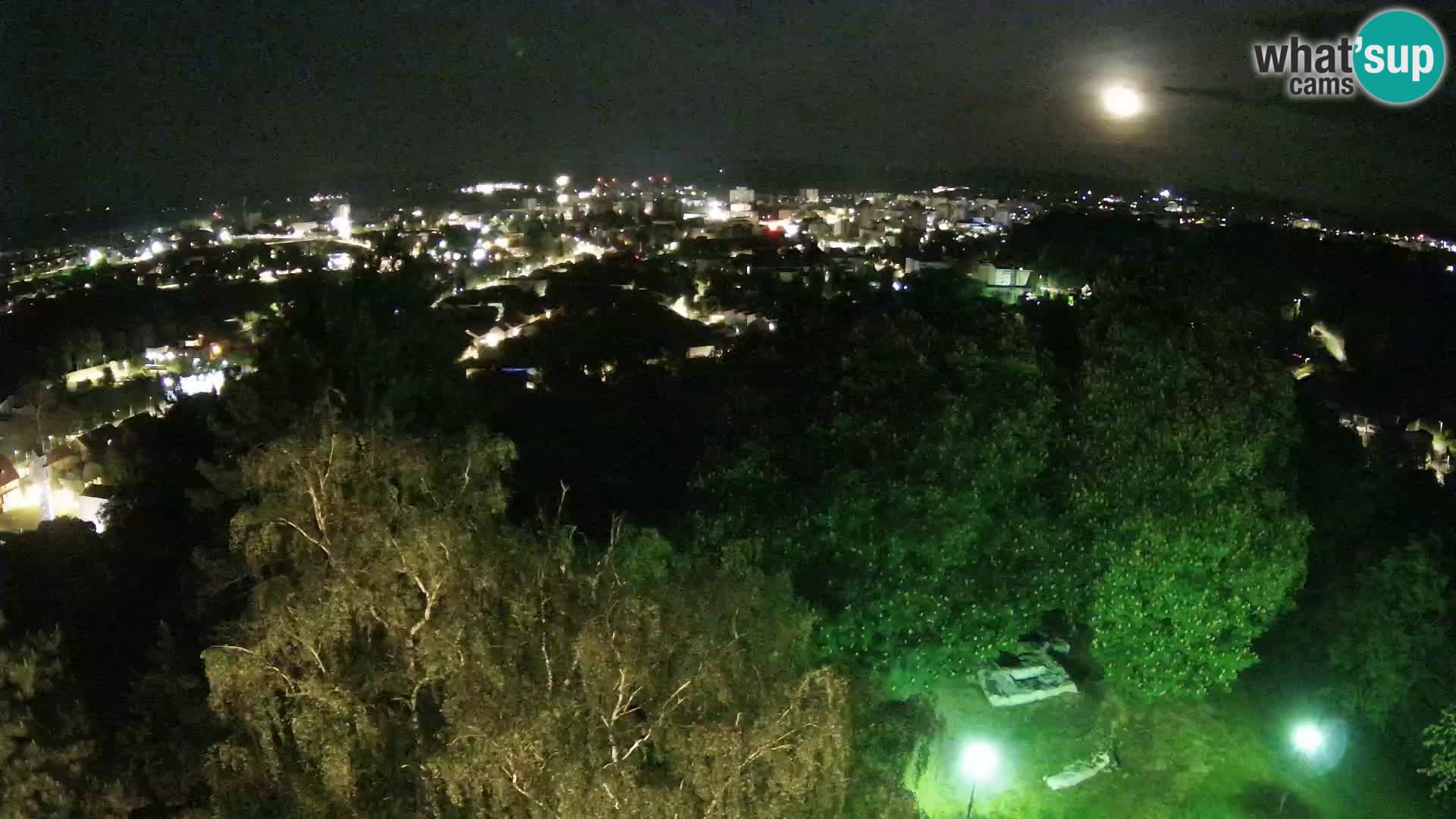 Webcam Karlovac Dubovac Castle – Live View of Karlovac’s Historic Landmark