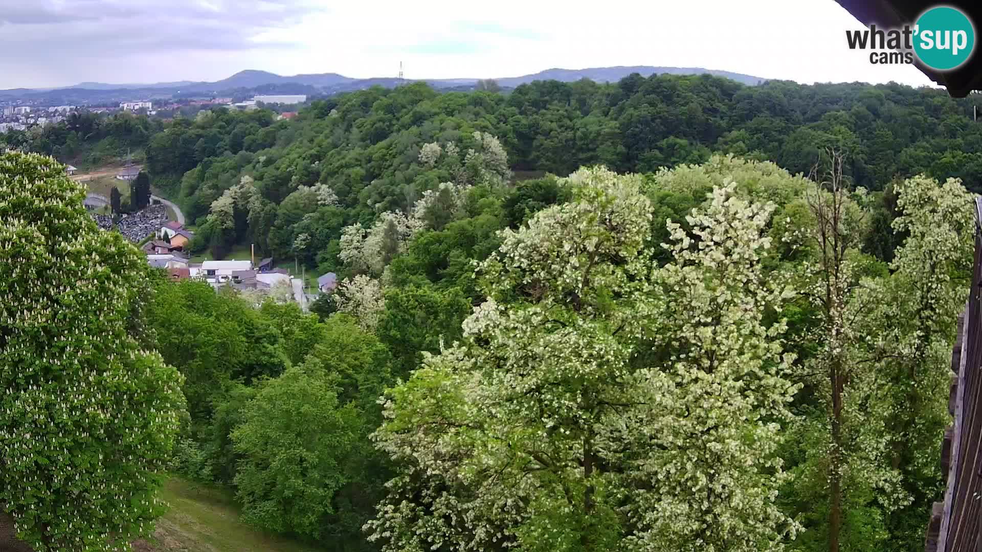 Webcam Castello Dubovac Karlovac – Vista Live sul Castello Storico