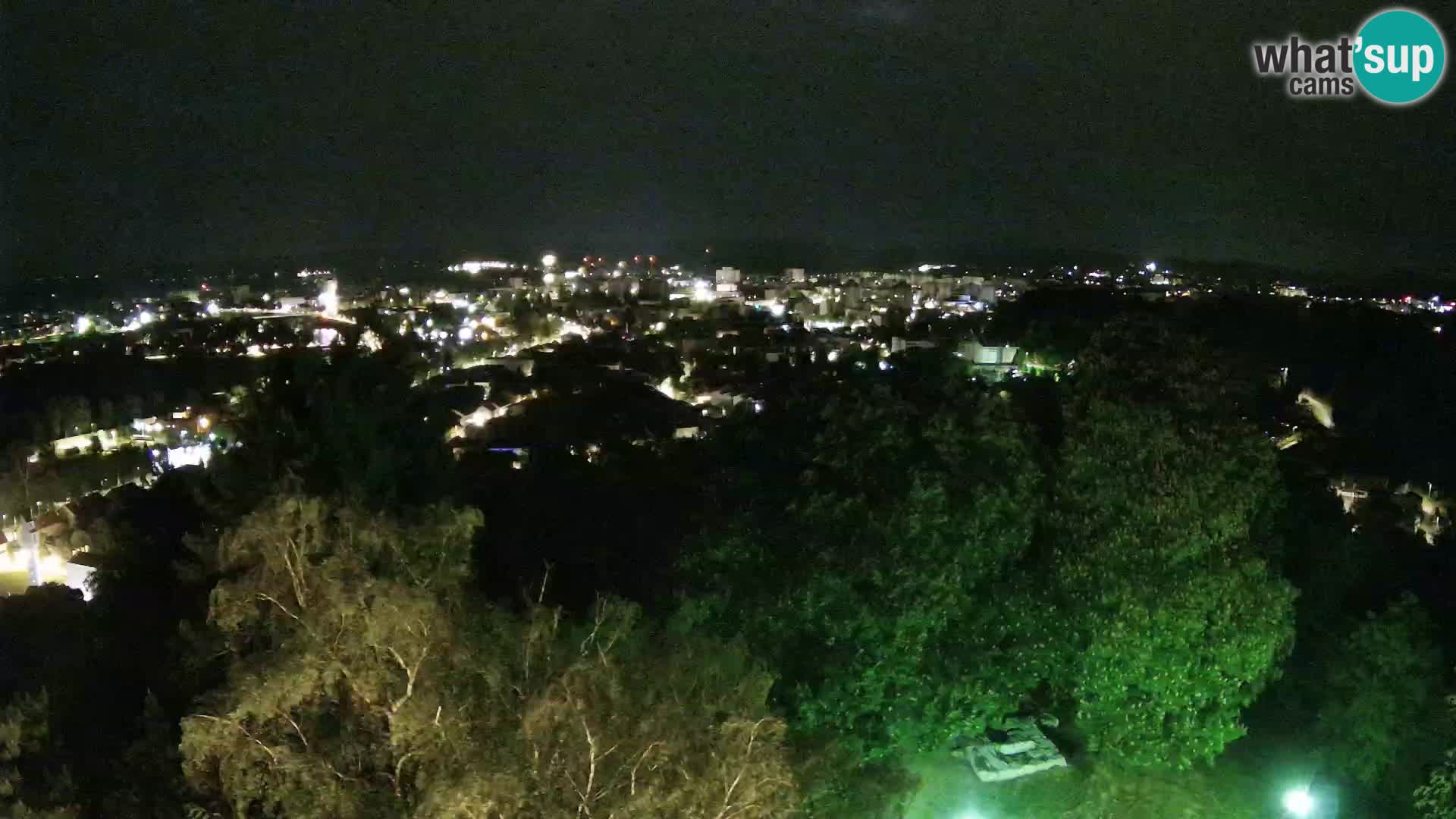 Webcam Karlovac Château Dubovac – Vue en direct de ce monument historique