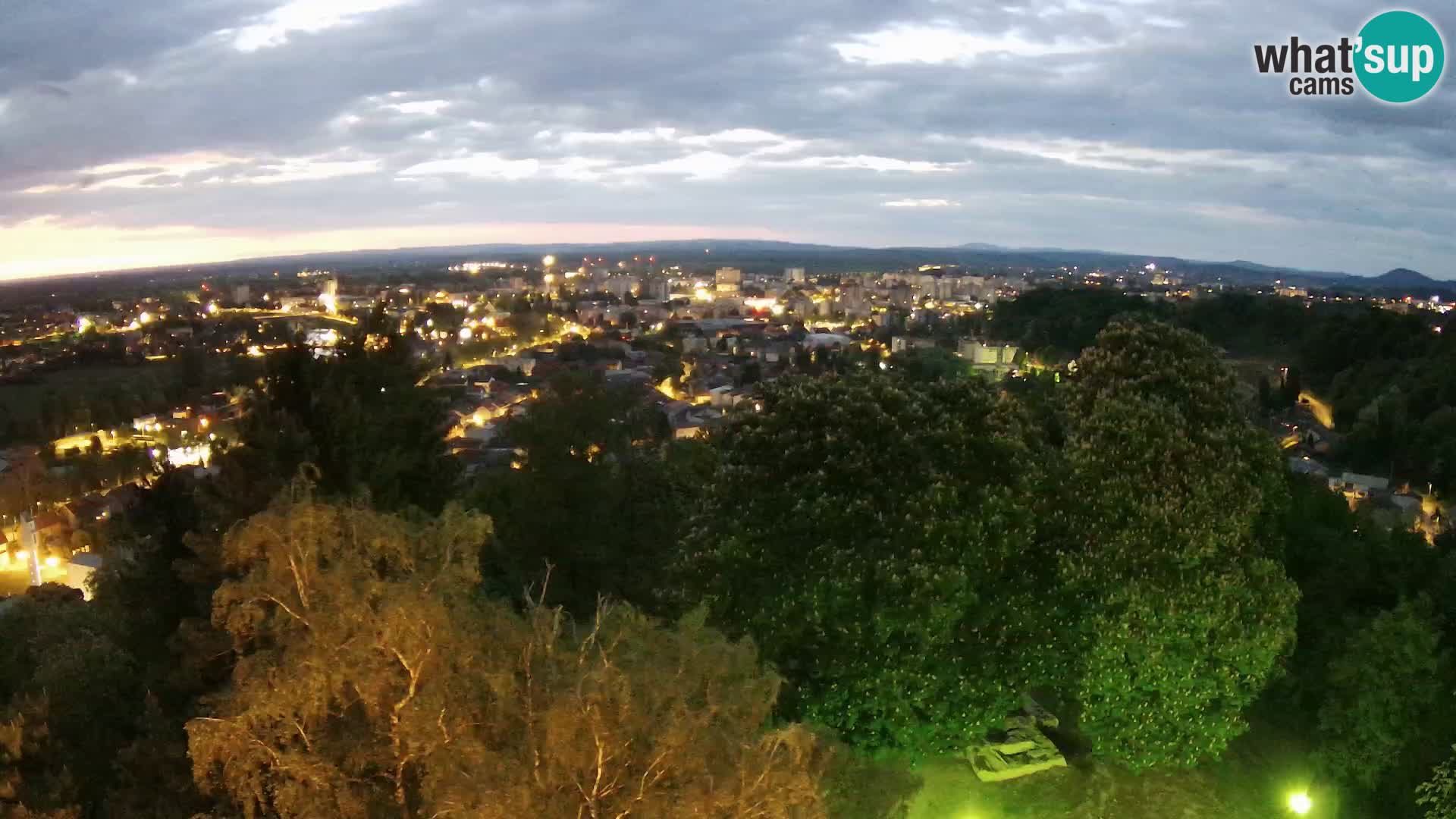 Webcam Karlovac Dubovac Castle – Live View of Karlovac’s Historic Landmark
