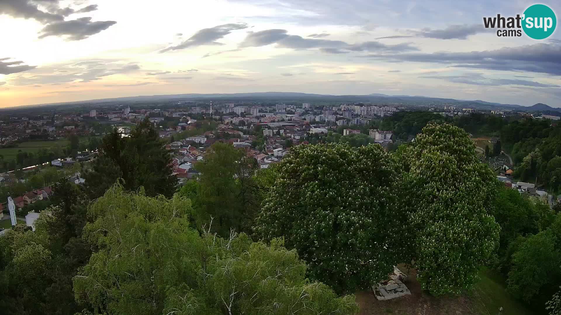 Webcam Karlovac Château Dubovac – Vue en direct de ce monument historique