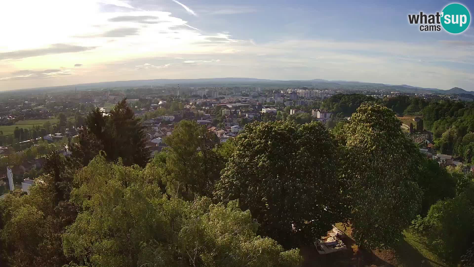 Webcam Karlovac Château Dubovac – Vue en direct de ce monument historique