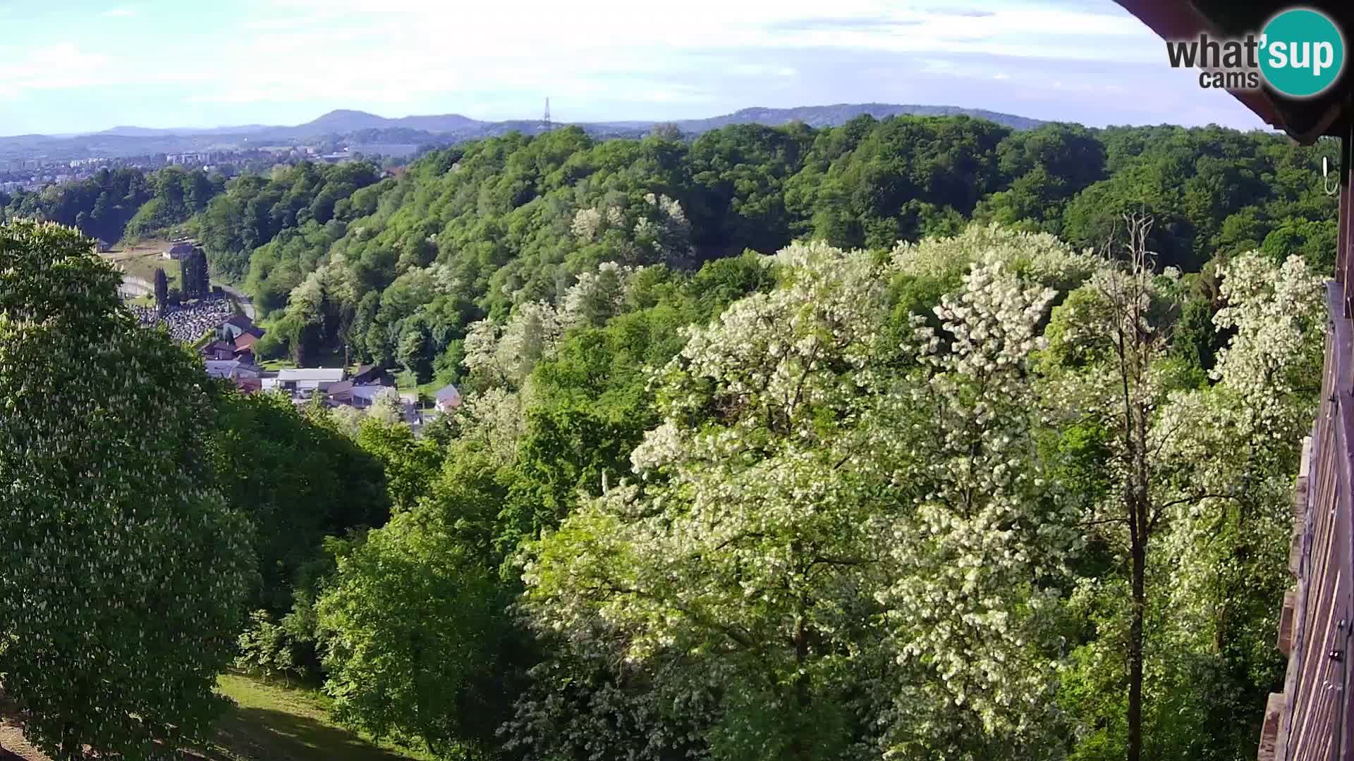 Web kamera Karlovac – Dvorac Dubovac uživo
