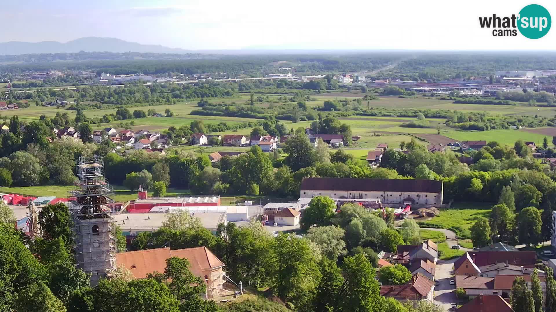 Webcam Karlovac Château Dubovac – Vue en direct de ce monument historique