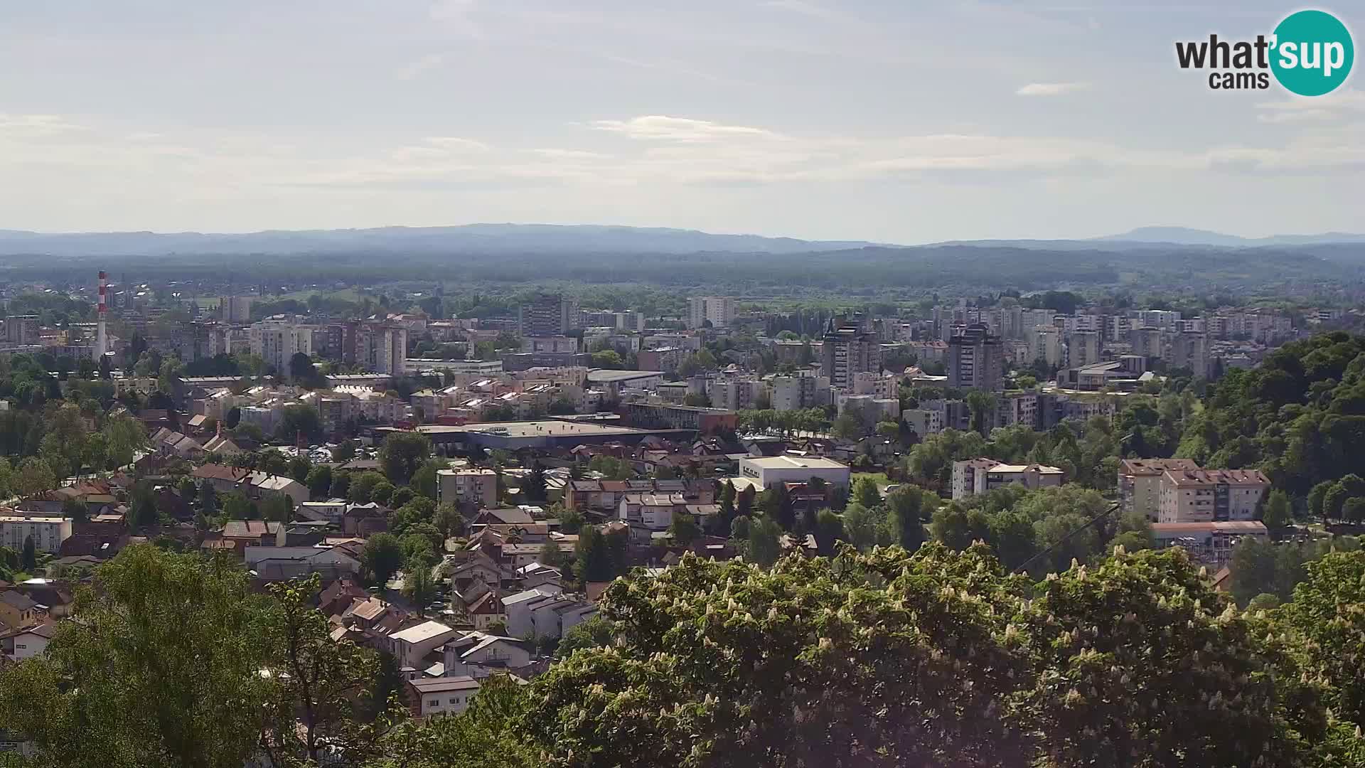 Webcam Karlovac Château Dubovac – Vue en direct de ce monument historique