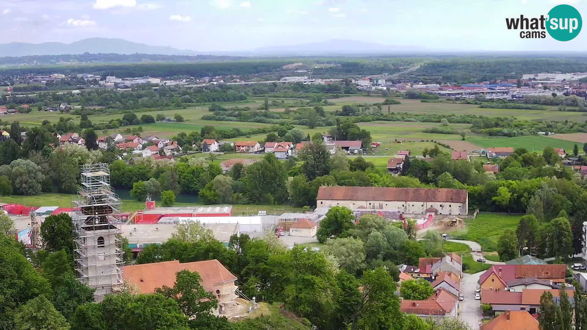 Webcam Karlovac Dubovac Castle – Live View of Karlovac’s Historic Landmark