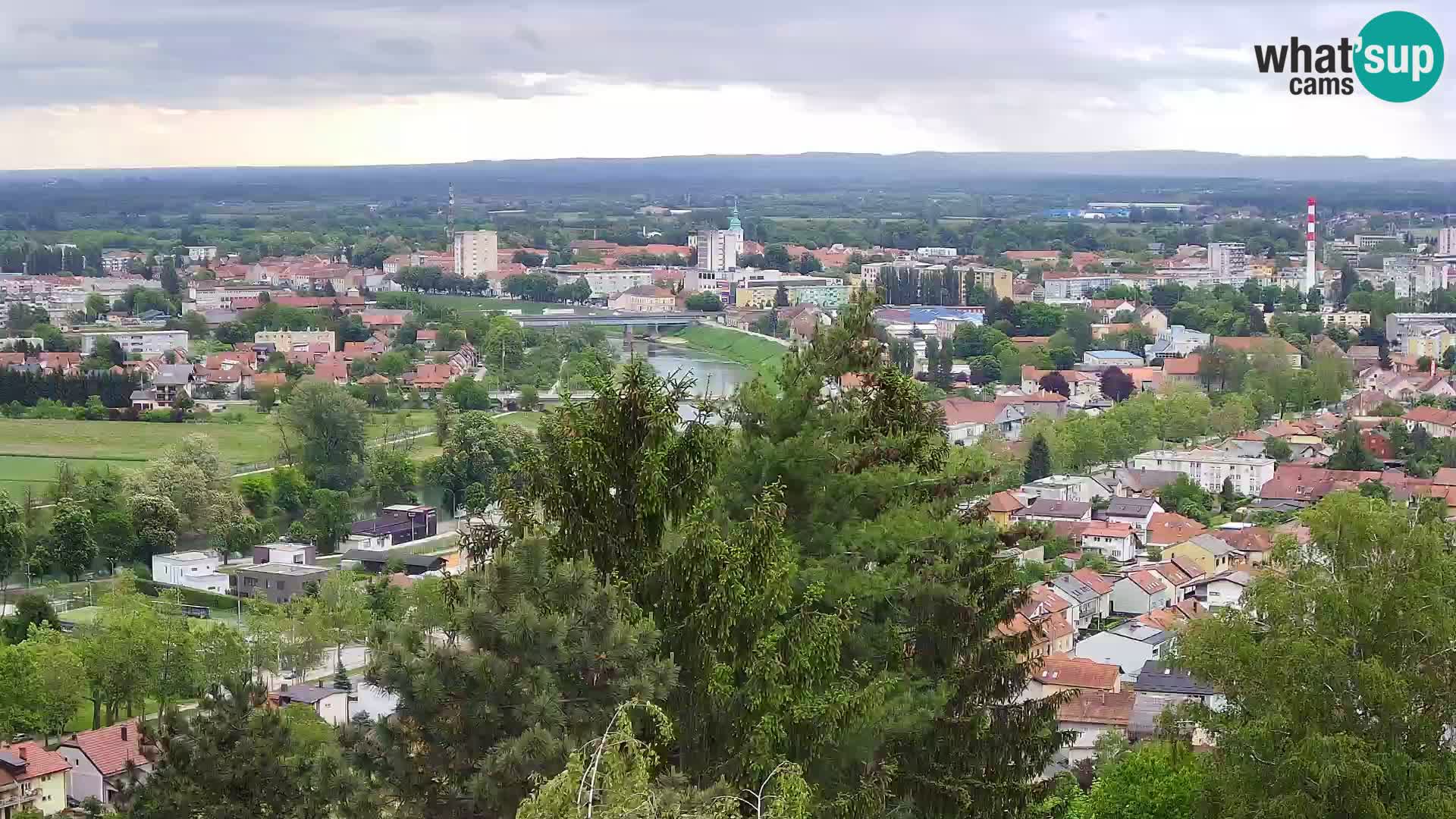 Web kamera Karlovac – Dvorac Dubovac uživo