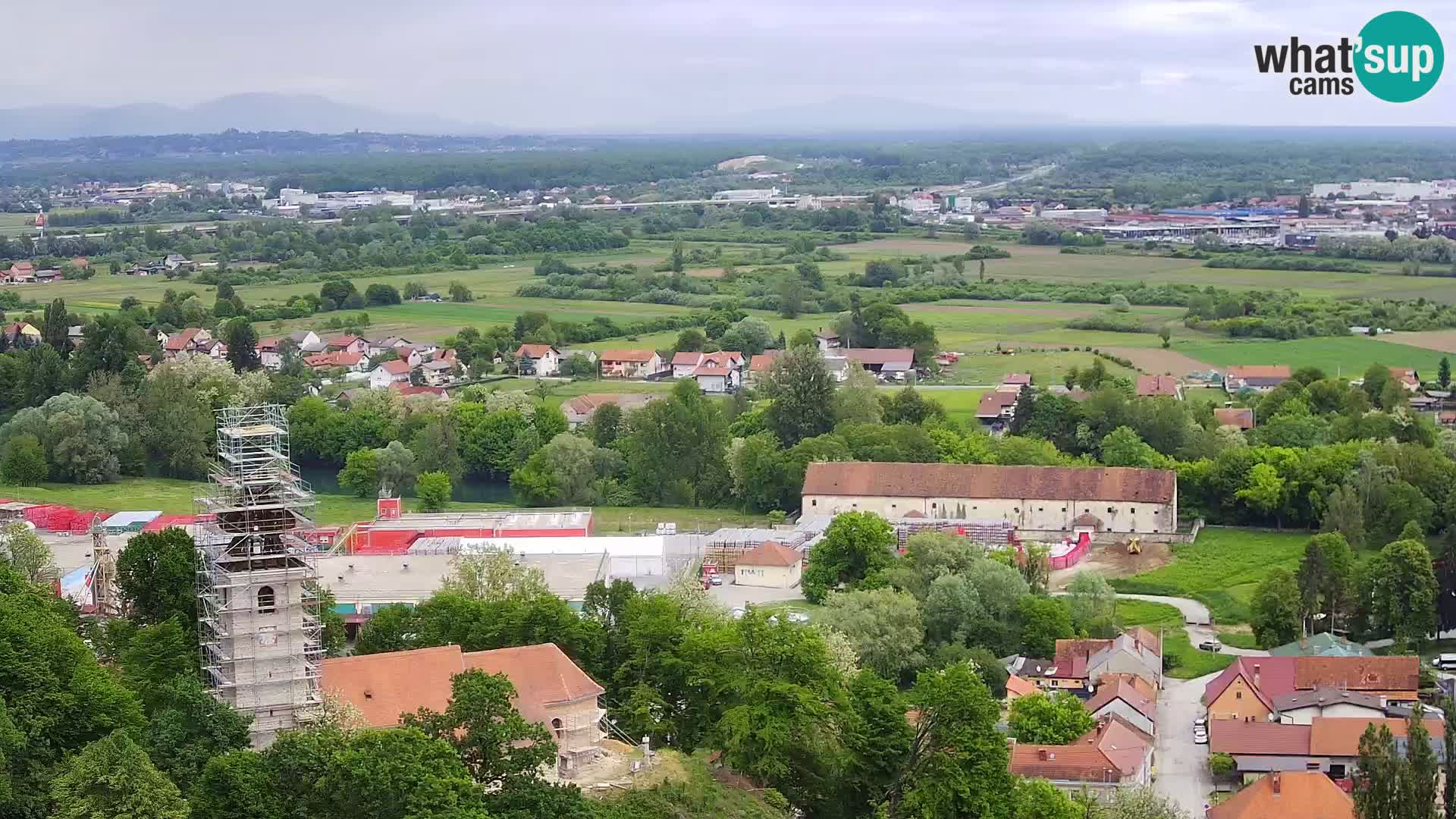 Webcam Karlstadt Burg Dubovac – Liveblick auf das historische Wahrzeichen