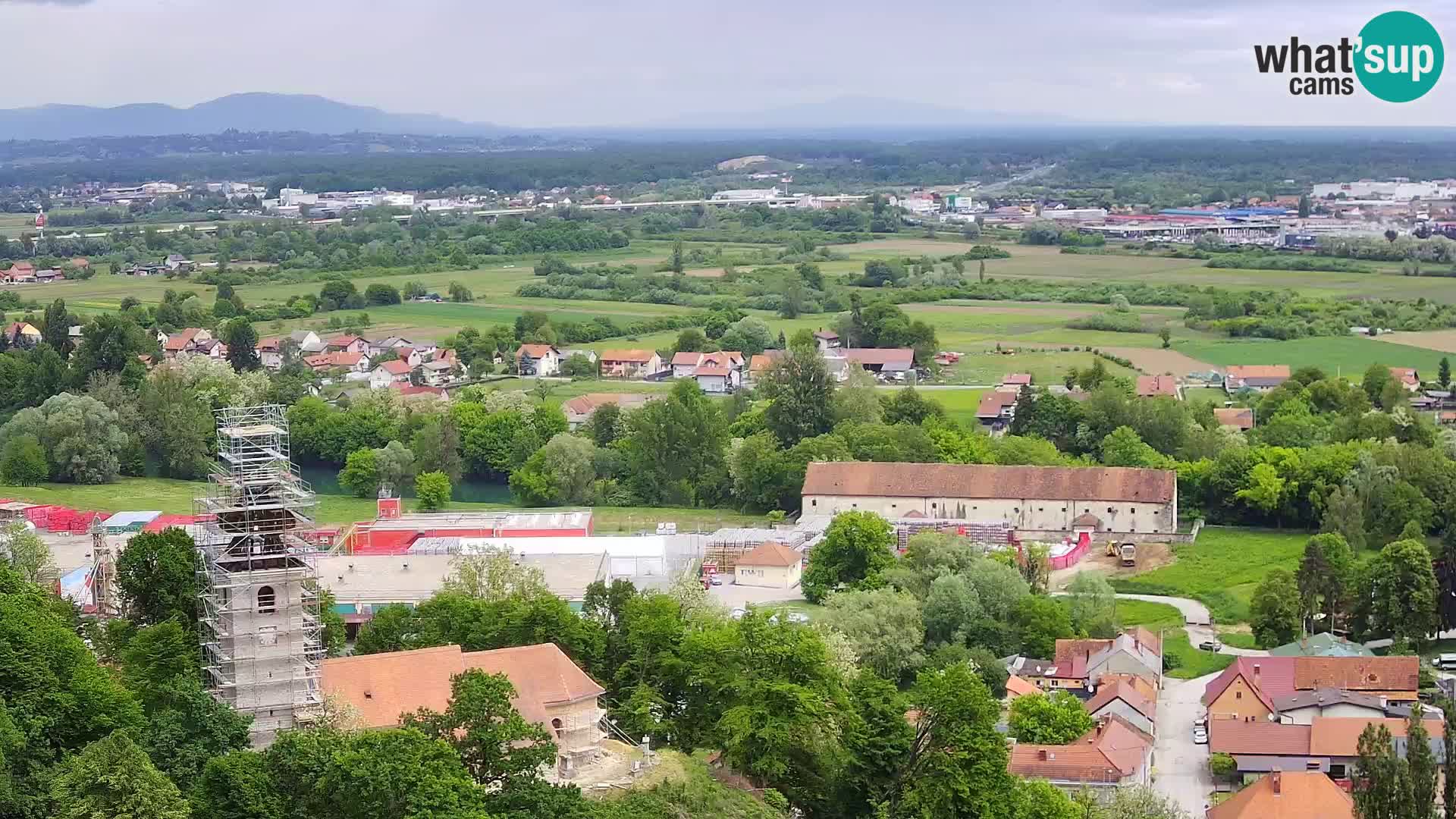 Webcam Karlovac Dubovac Castle – Live View of Karlovac’s Historic Landmark