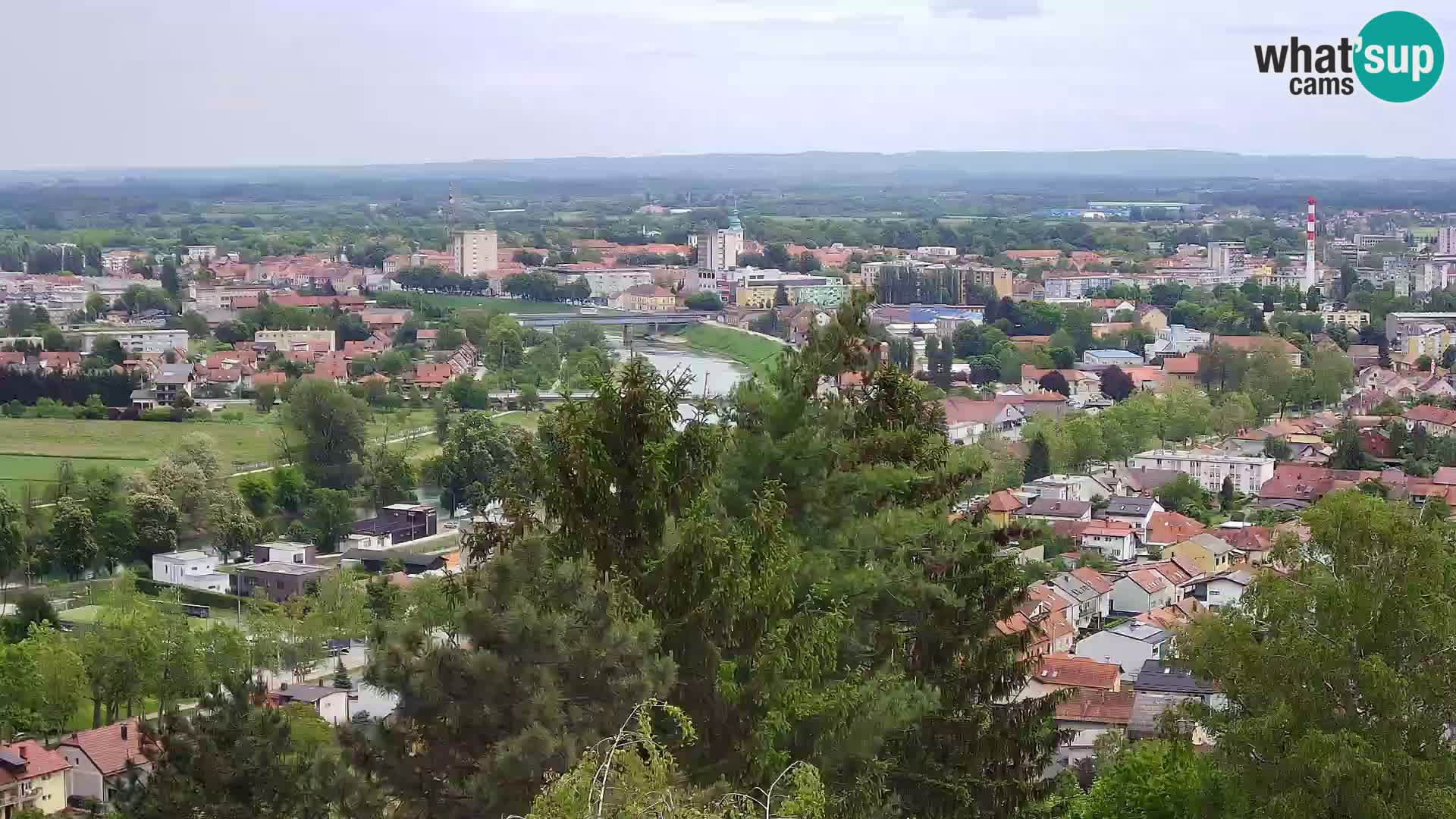 Webcam Karlovac Dubovac Castle – Live View of Karlovac’s Historic Landmark