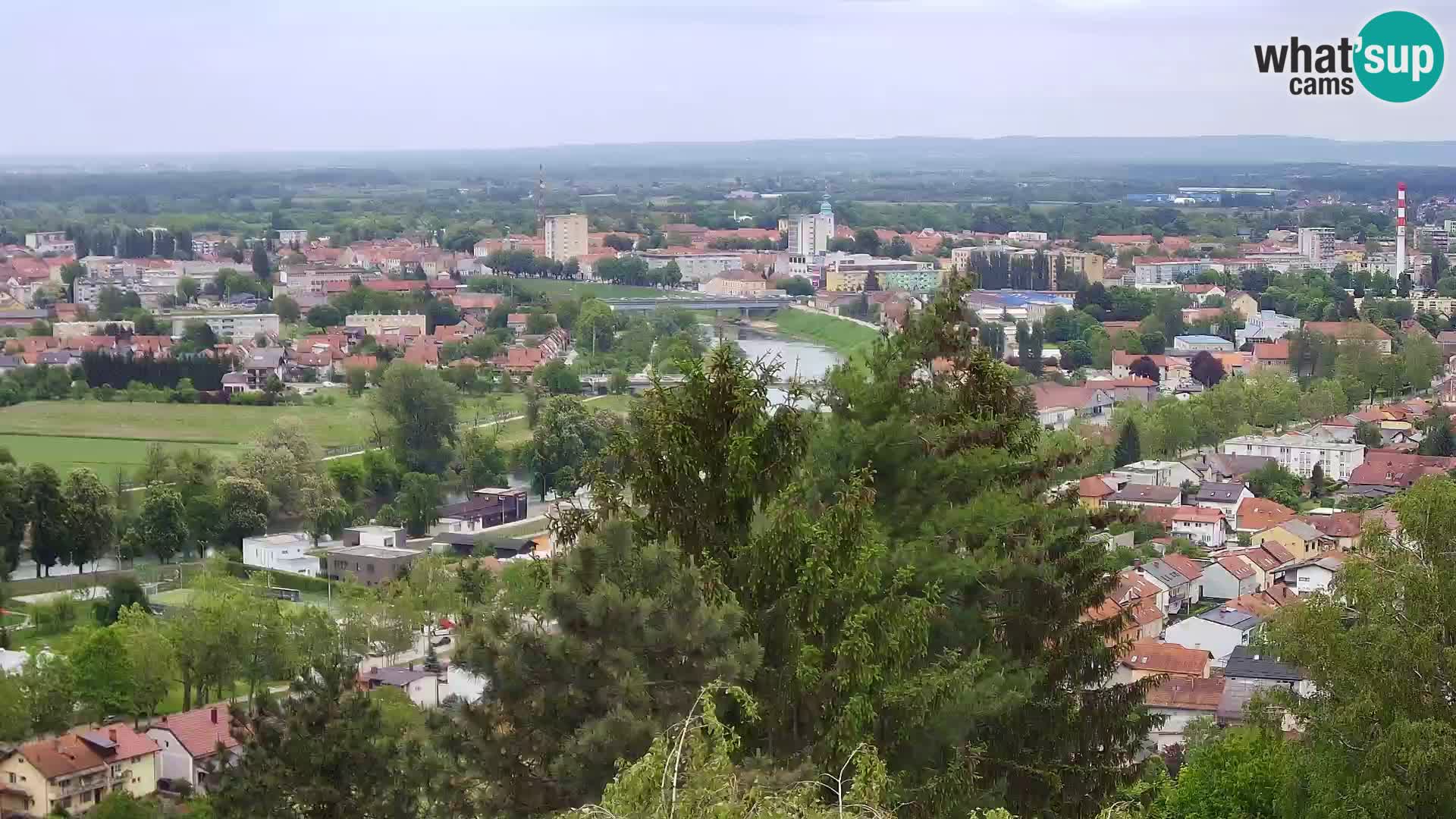 Webcam Karlovac Château Dubovac – Vue en direct de ce monument historique
