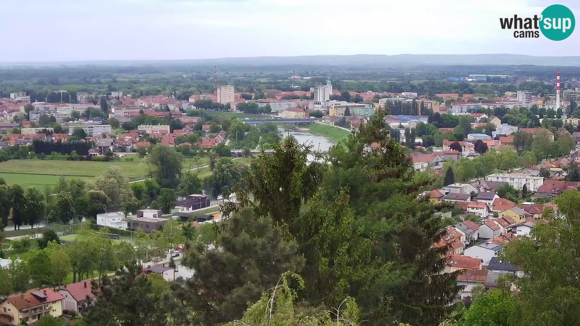 Webcam Karlovac Dubovac Castle – Live View of Karlovac’s Historic Landmark