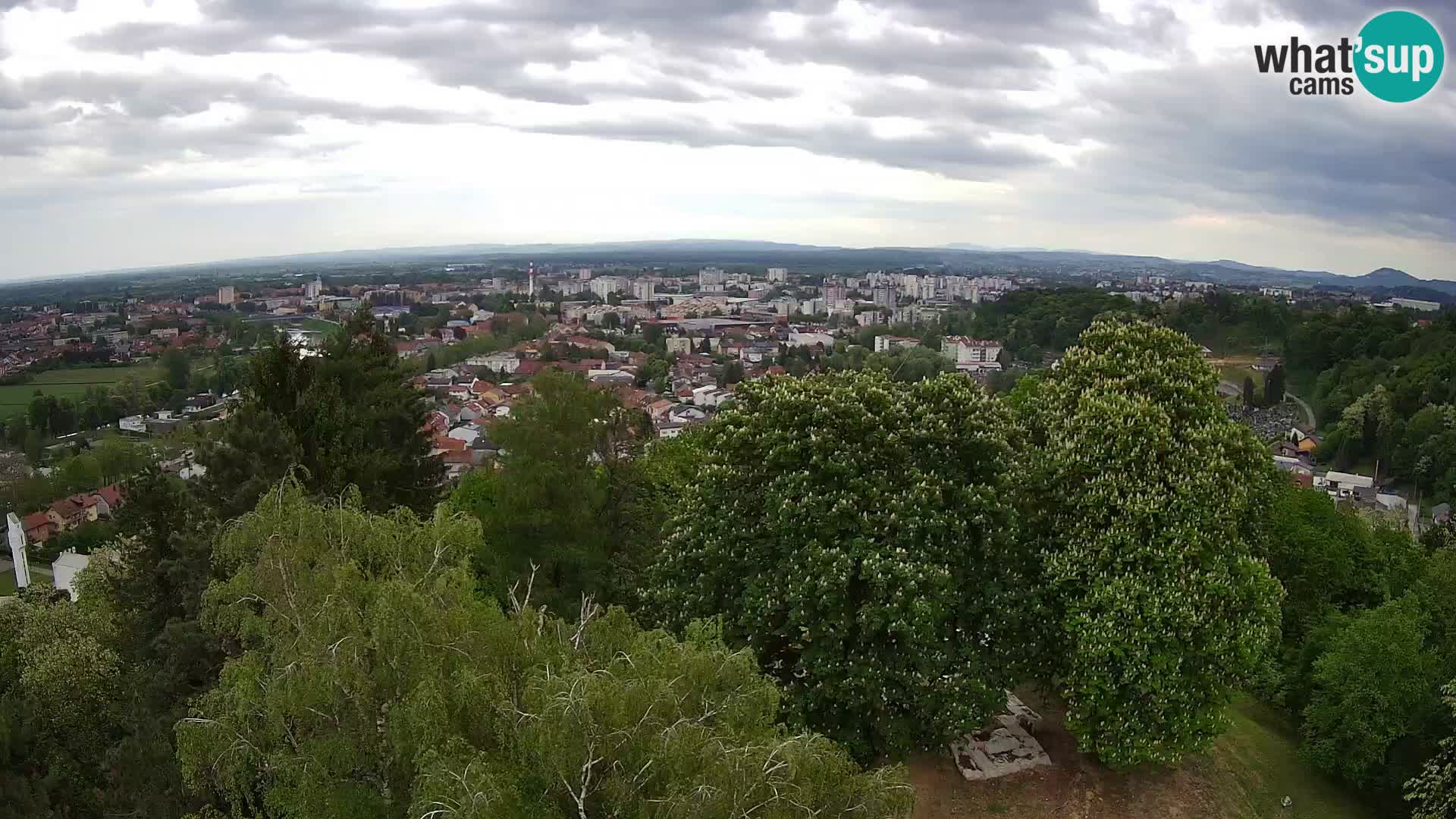 Web kamera Karlovac – Dvorac Dubovac uživo