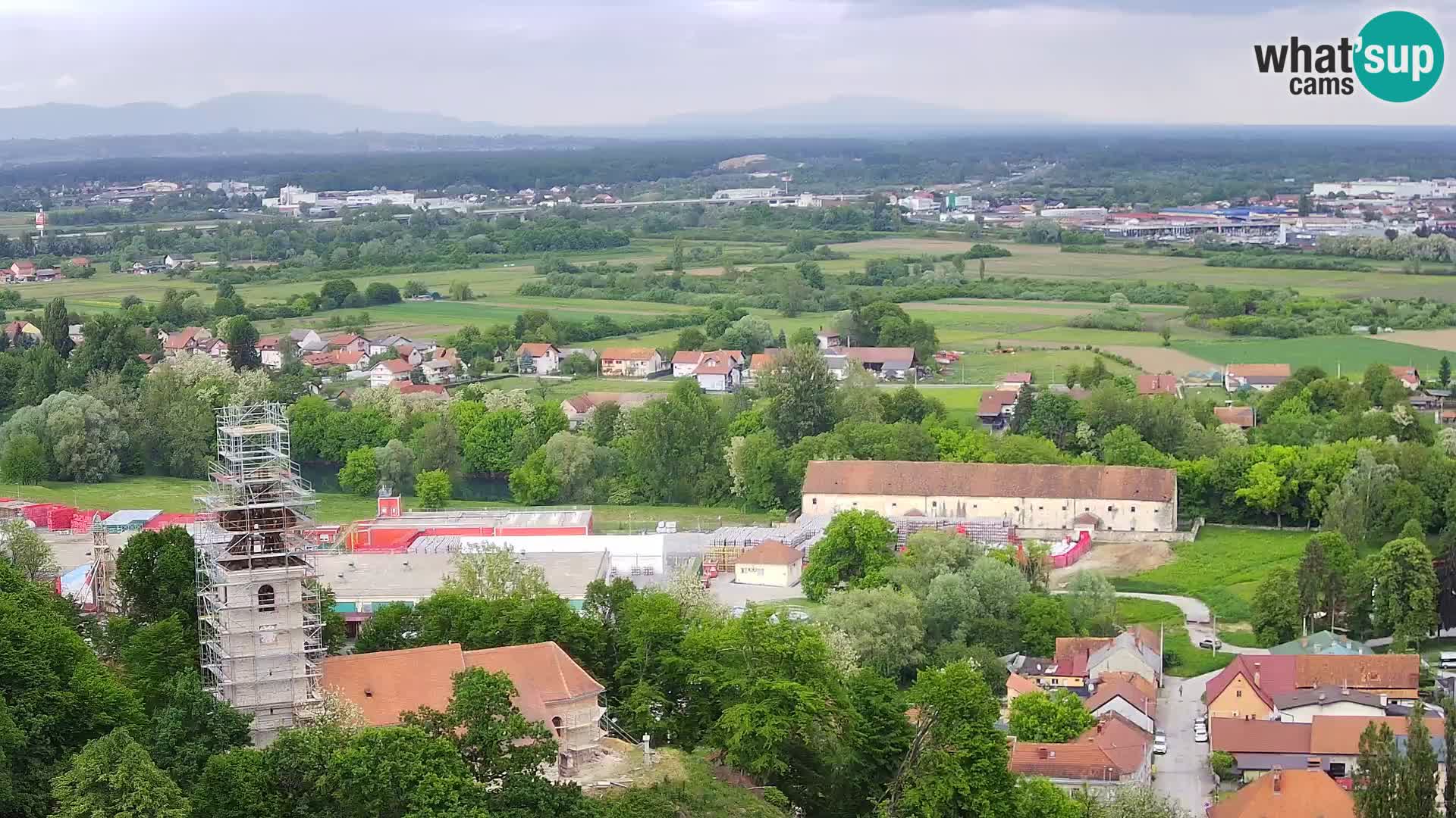 Webcam Karlovac Dubovac Castle – Live View of Karlovac’s Historic Landmark