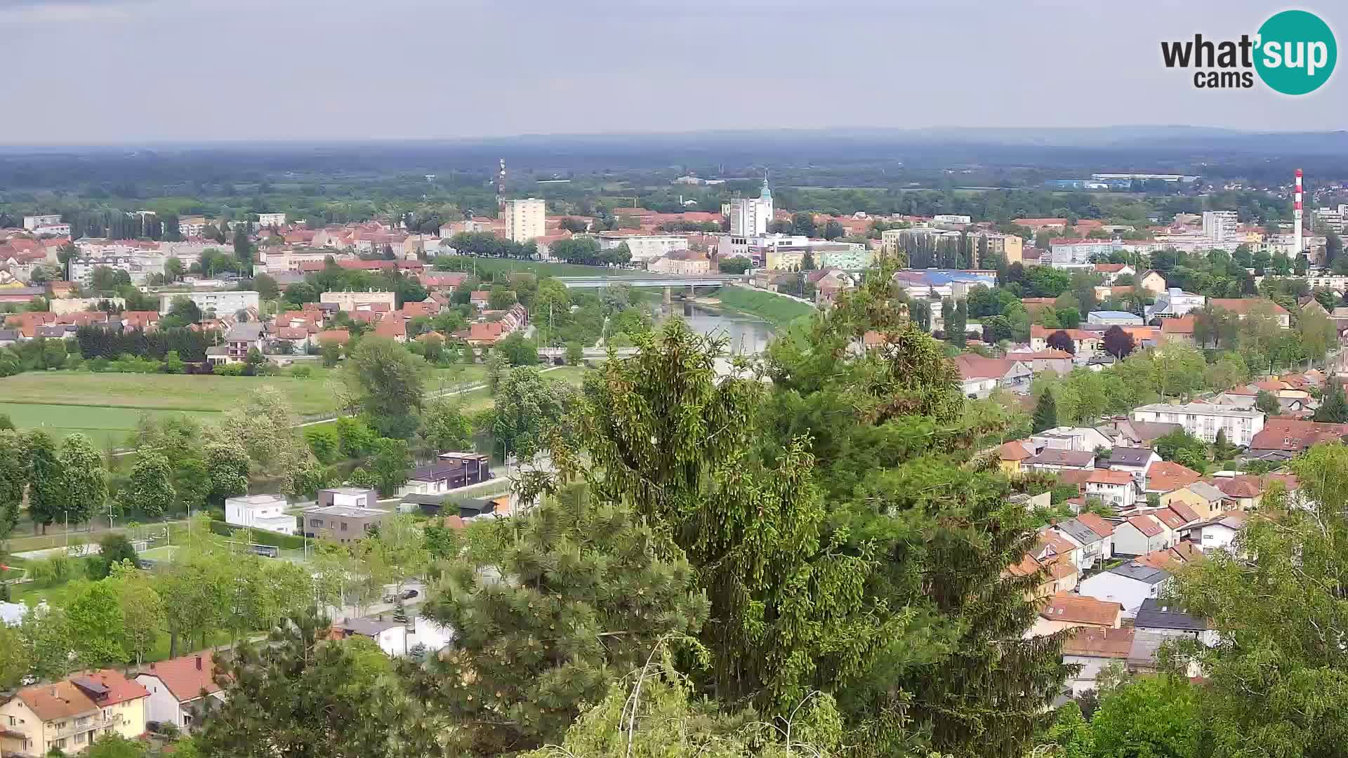Webcam Karlovac Dubovac Castle – Live View of Karlovac’s Historic Landmark