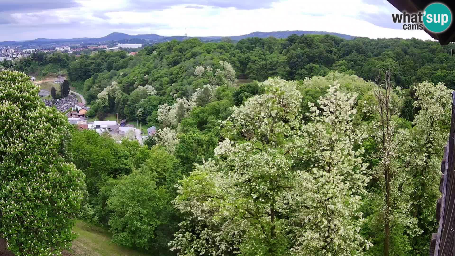 Webcam Karlovac Dubovac Castle – Live View of Karlovac’s Historic Landmark