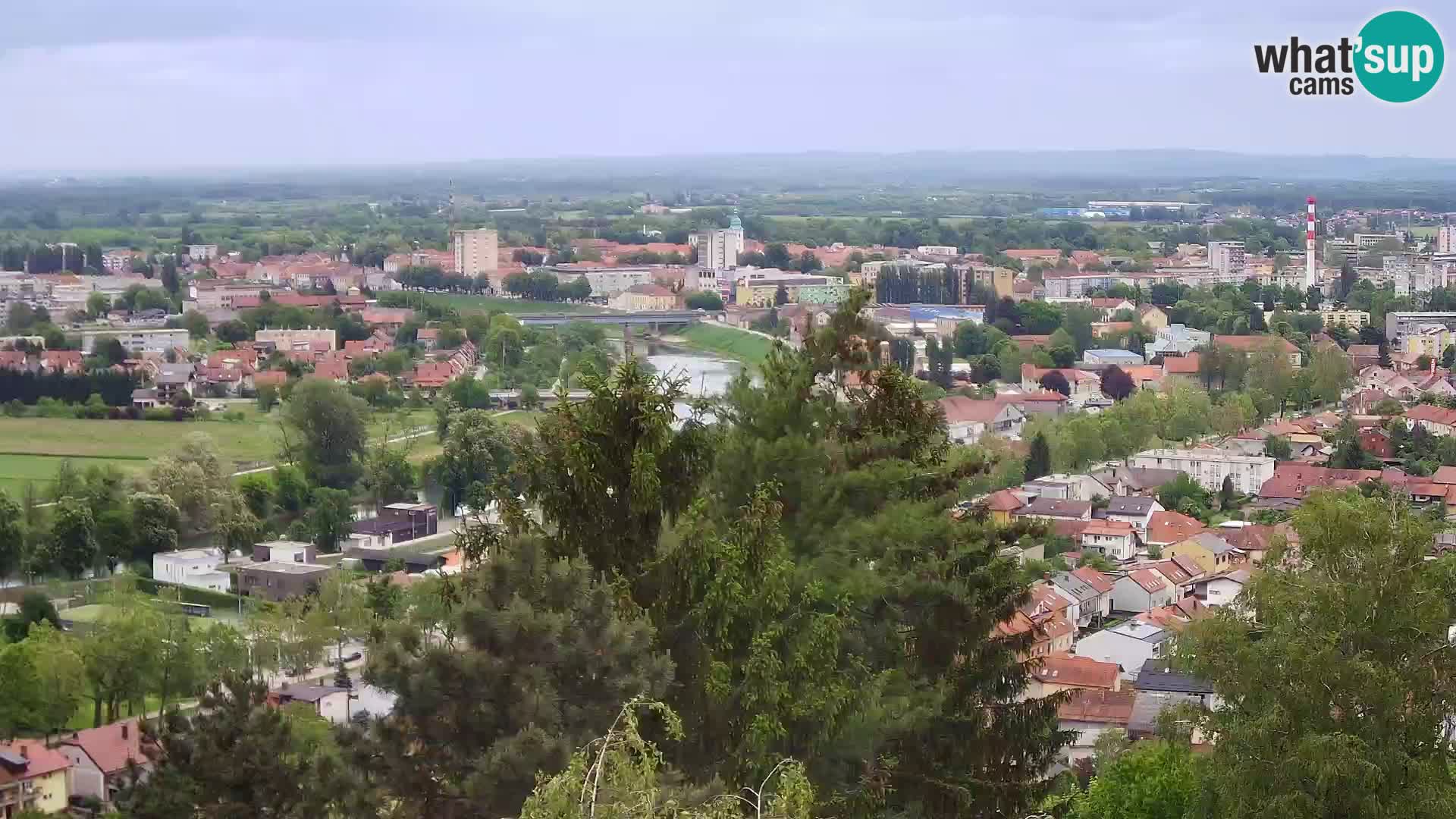 Web kamera Karlovac – Dvorac Dubovac uživo
