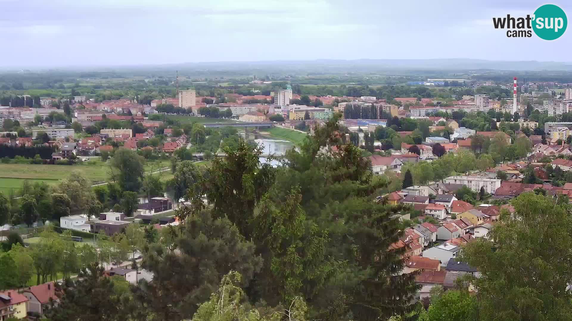 Webcam Karlovac Dubovac Castle – Live View of Karlovac’s Historic Landmark