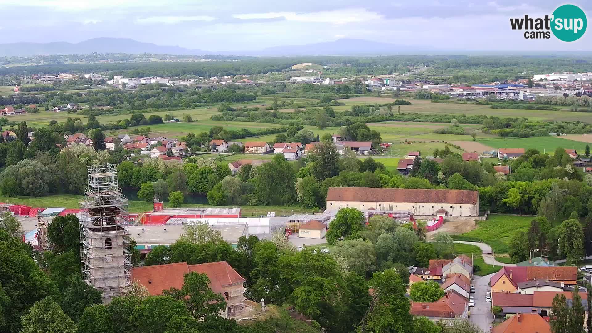 Webcam Karlovac Dubovac Castle – Live View of Karlovac’s Historic Landmark