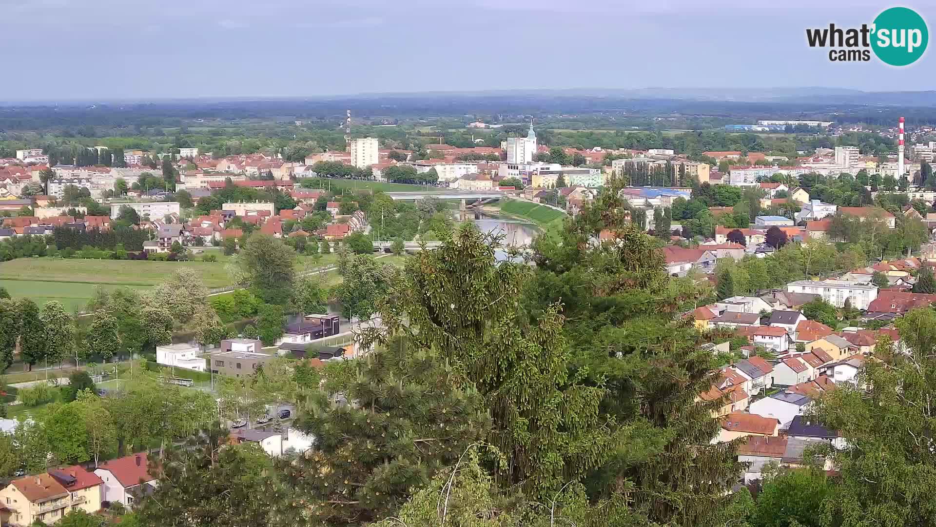 Web kamera Karlovac – Dvorac Dubovac uživo
