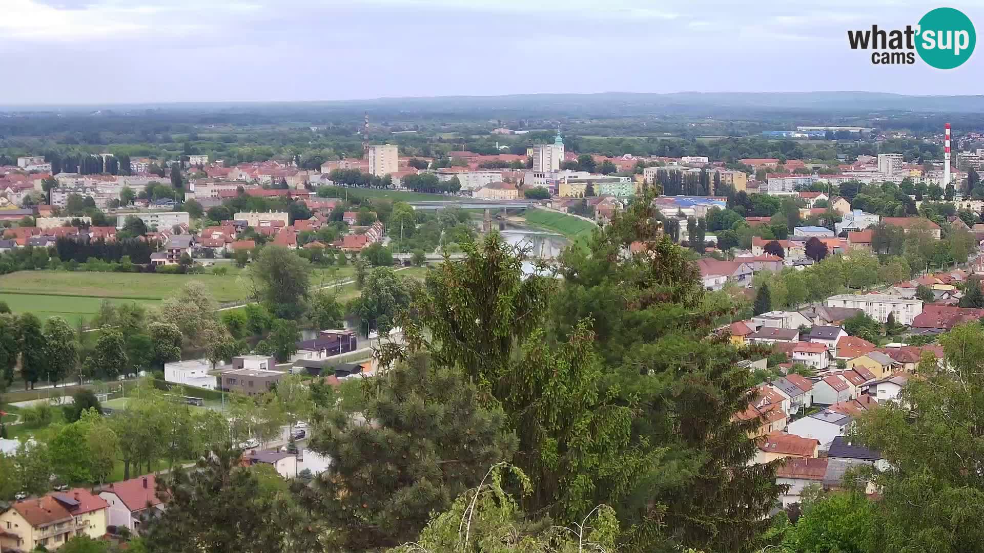 Webcam Karlovac Dubovac Castle – Live View of Karlovac’s Historic Landmark