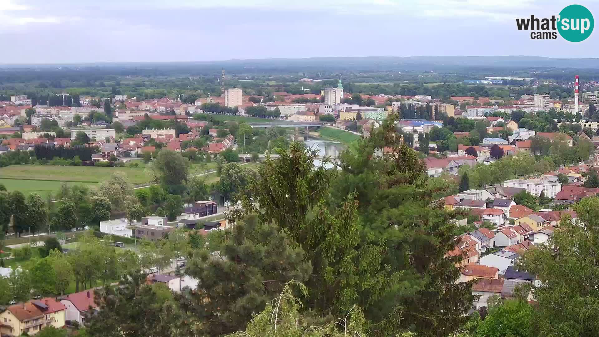Web kamera Karlovac – Dvorac Dubovac uživo