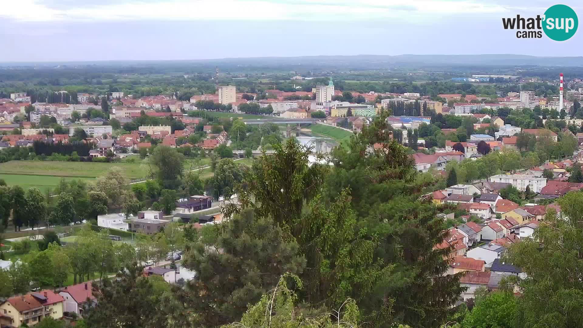 Webcam Karlovac Dubovac Castle – Live View of Karlovac’s Historic Landmark