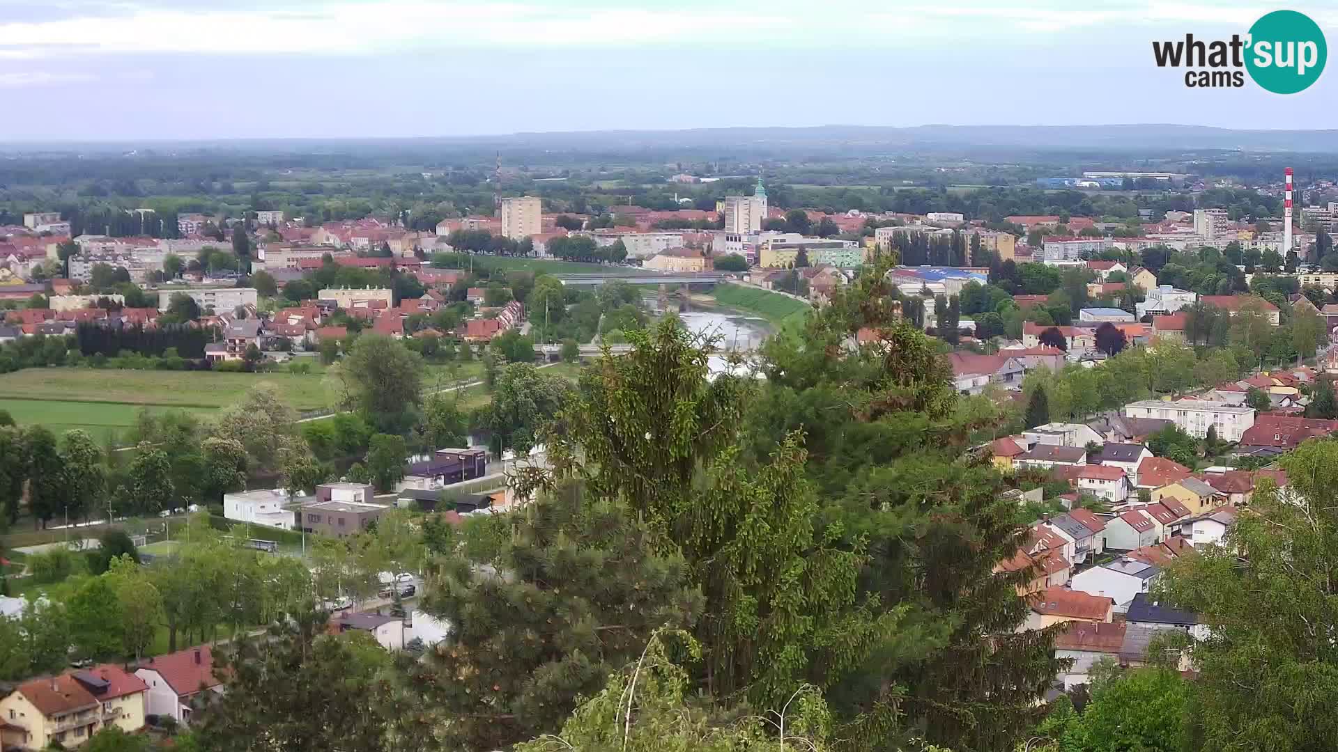 Webcam Karlovac Dubovac Castle – Live View of Karlovac’s Historic Landmark