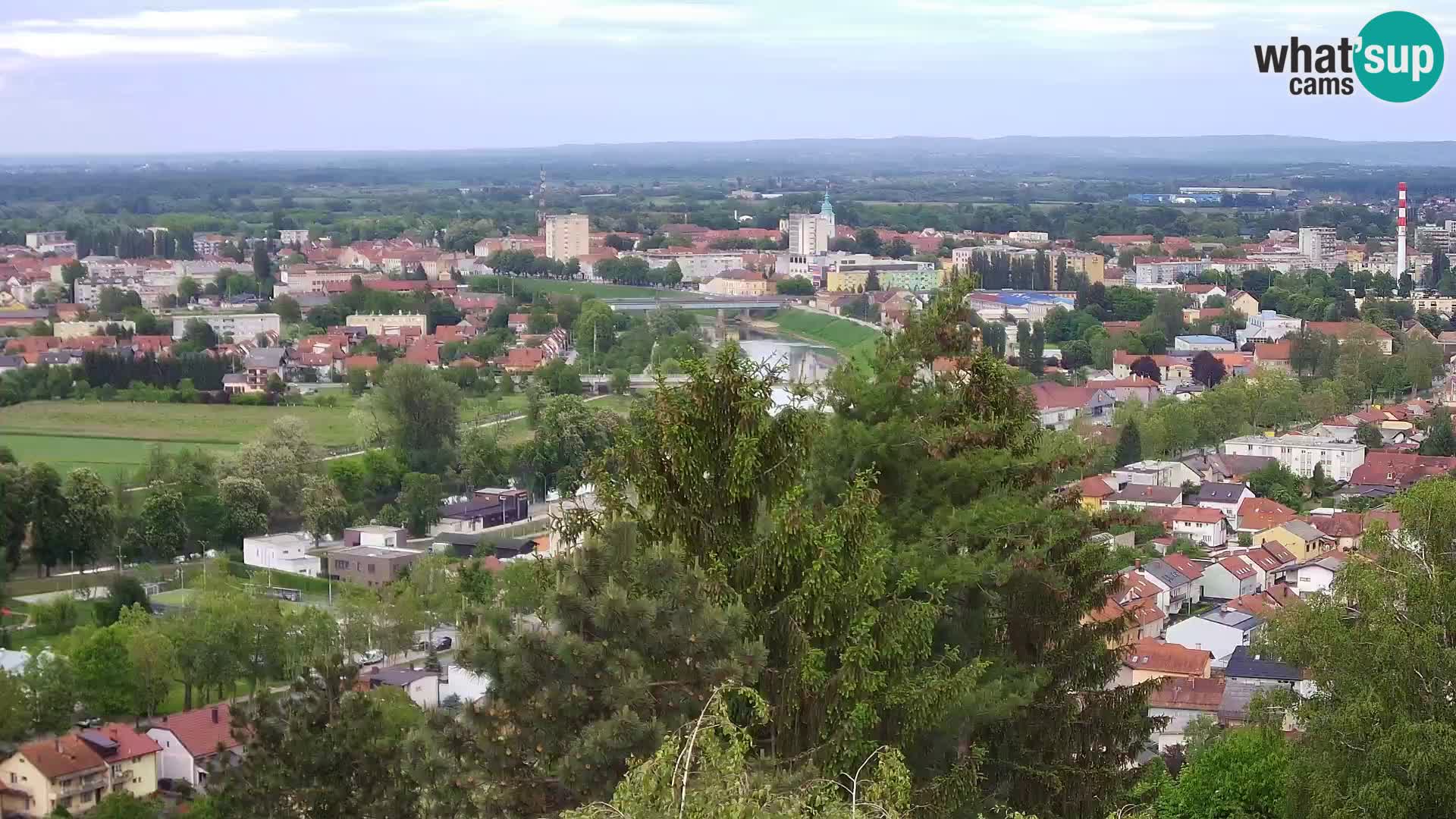 Webcam Karlovac Dubovac Castle – Live View of Karlovac’s Historic Landmark