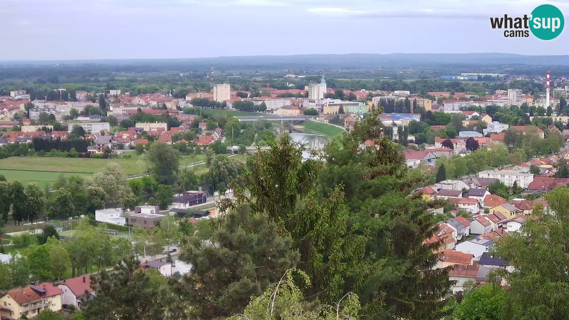 Webcam Karlovac Dubovac Castle – Live View of Karlovac’s Historic Landmark