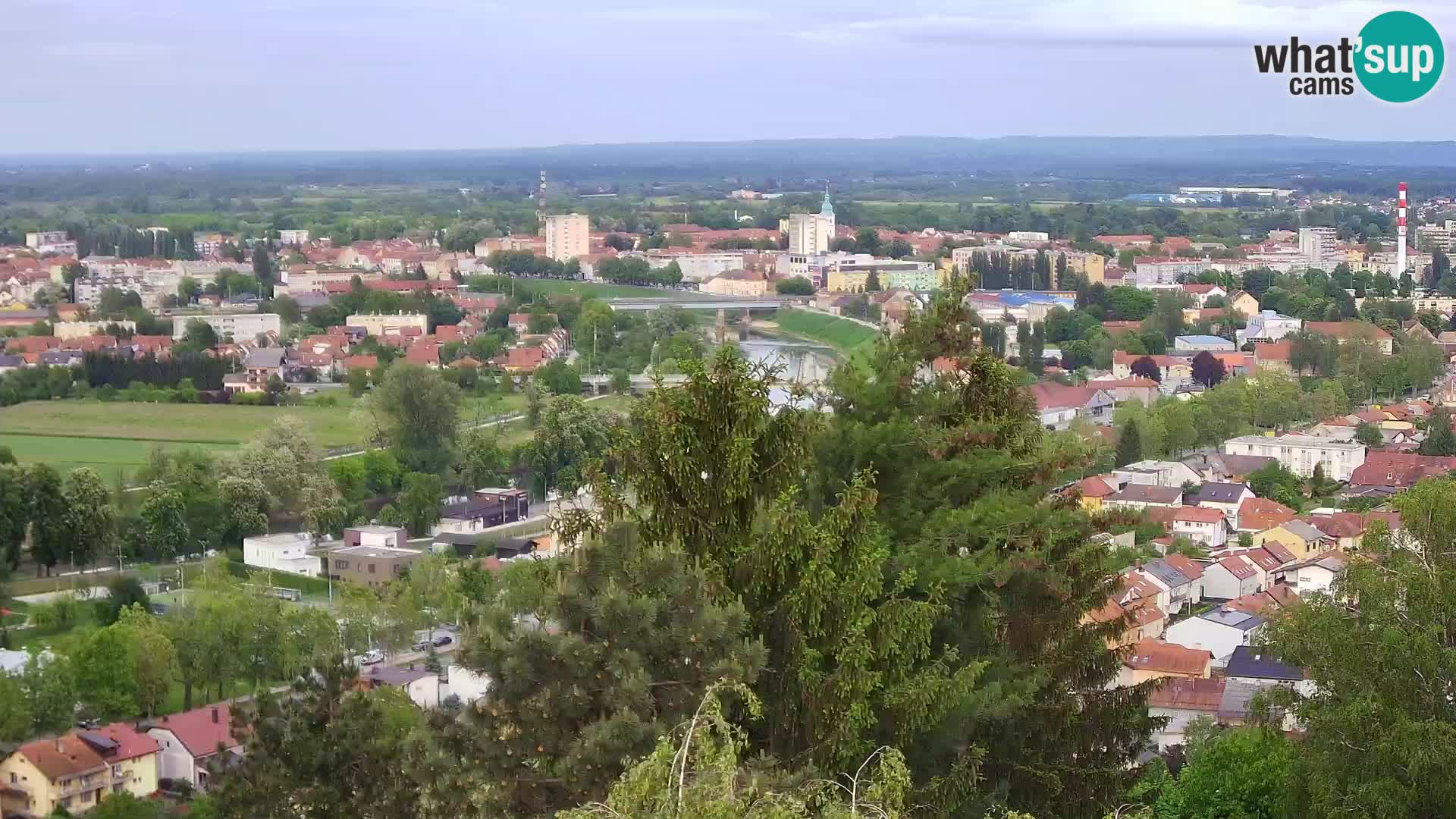 Web kamera Karlovac – Dvorac Dubovac uživo