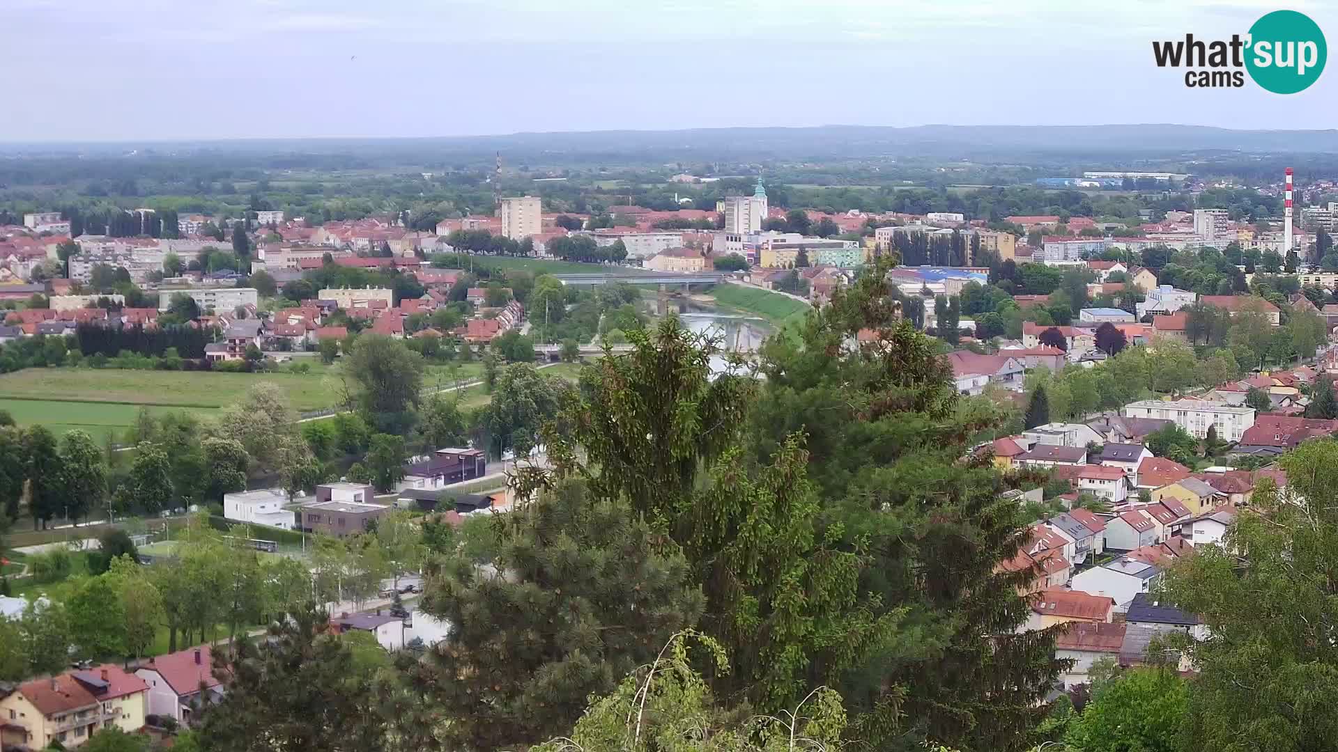 Web kamera Karlovac – Dvorac Dubovac uživo