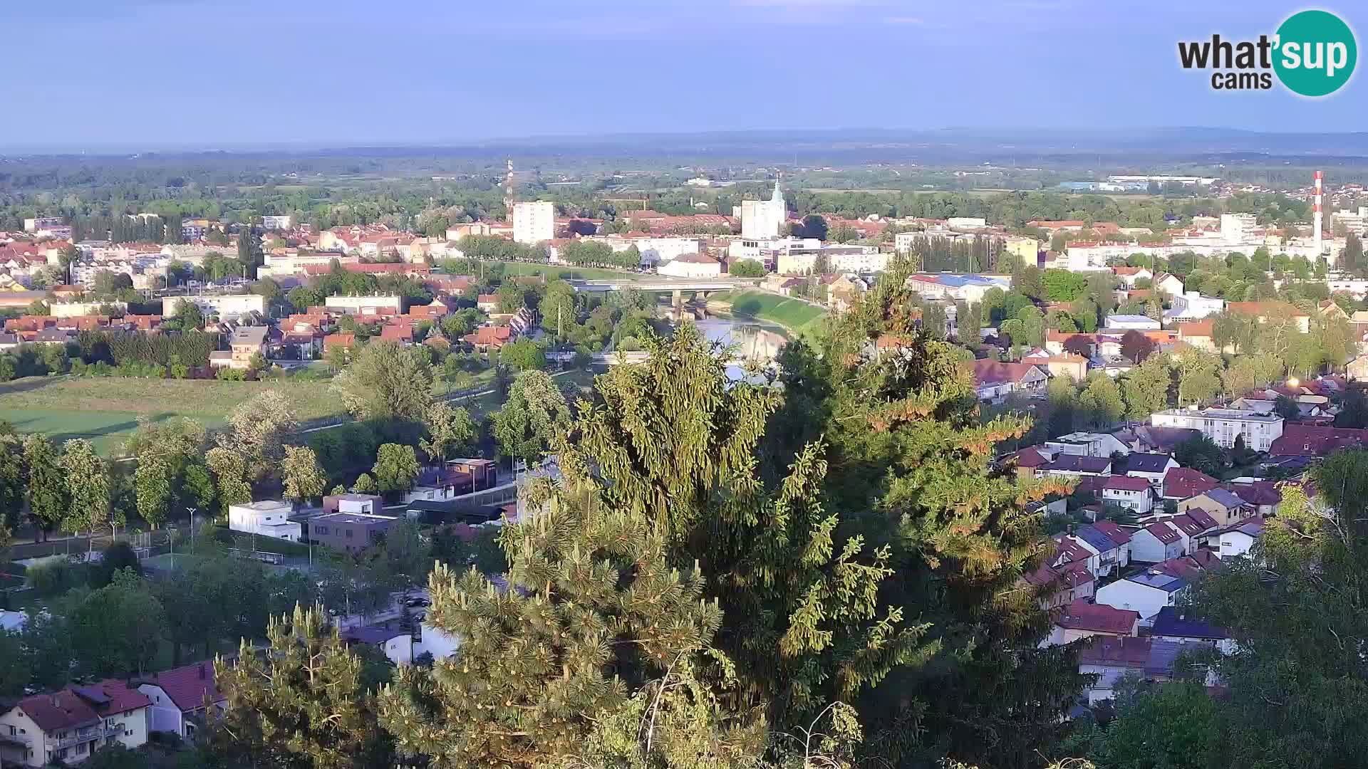 Web kamera Karlovac – Dvorac Dubovac uživo
