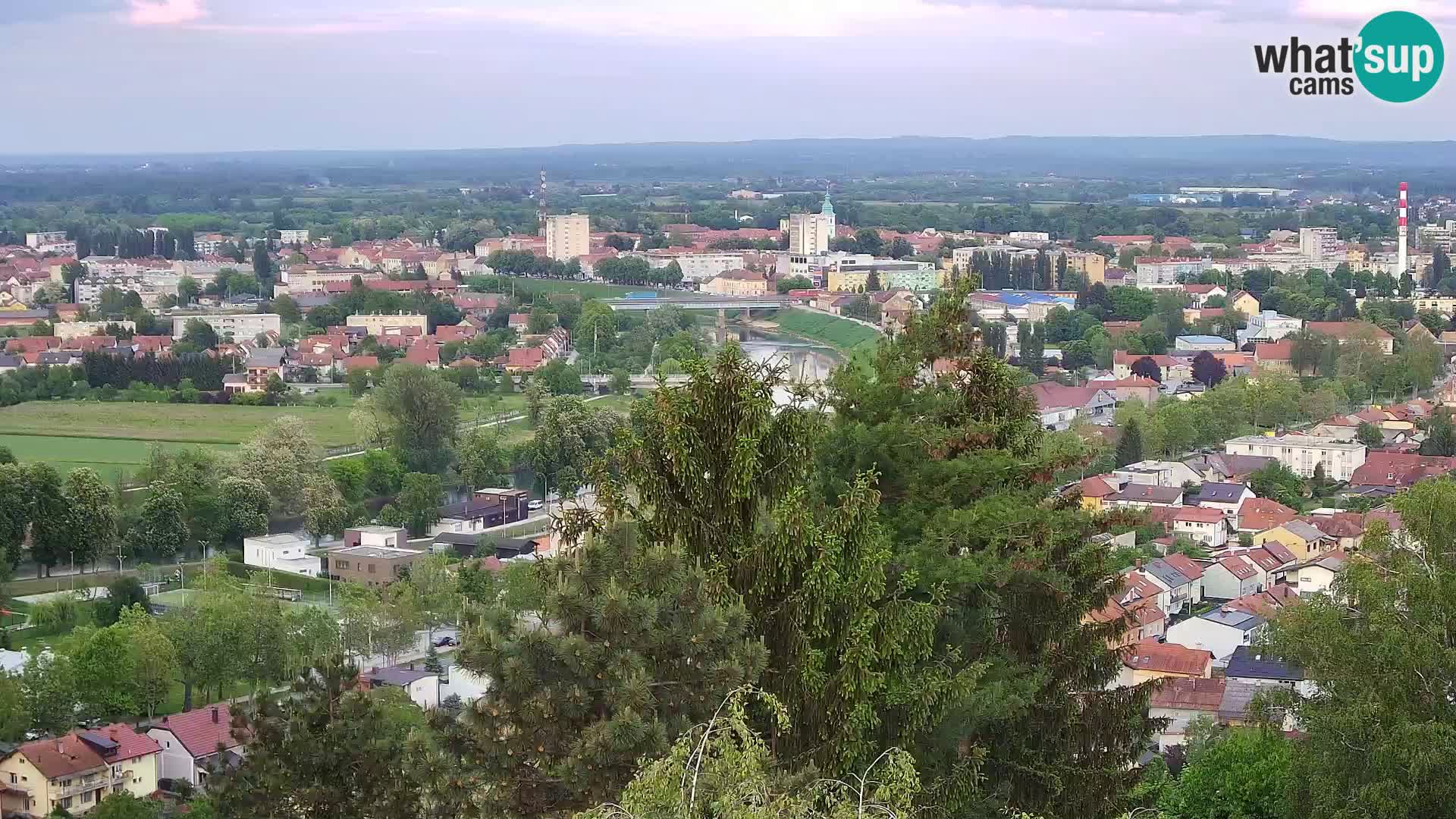 Webcam Karlovac Château Dubovac – Vue en direct de ce monument historique