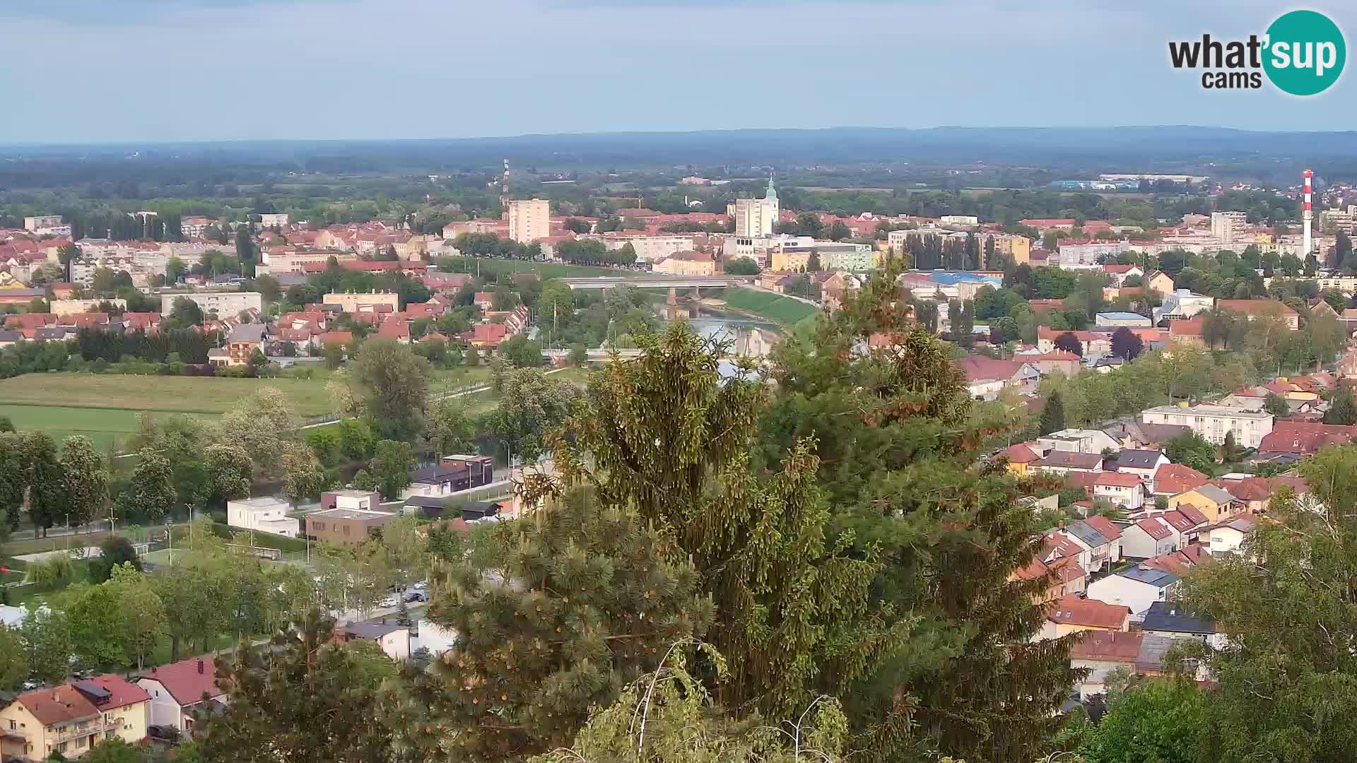 Webcam Karlovac Château Dubovac – Vue en direct de ce monument historique